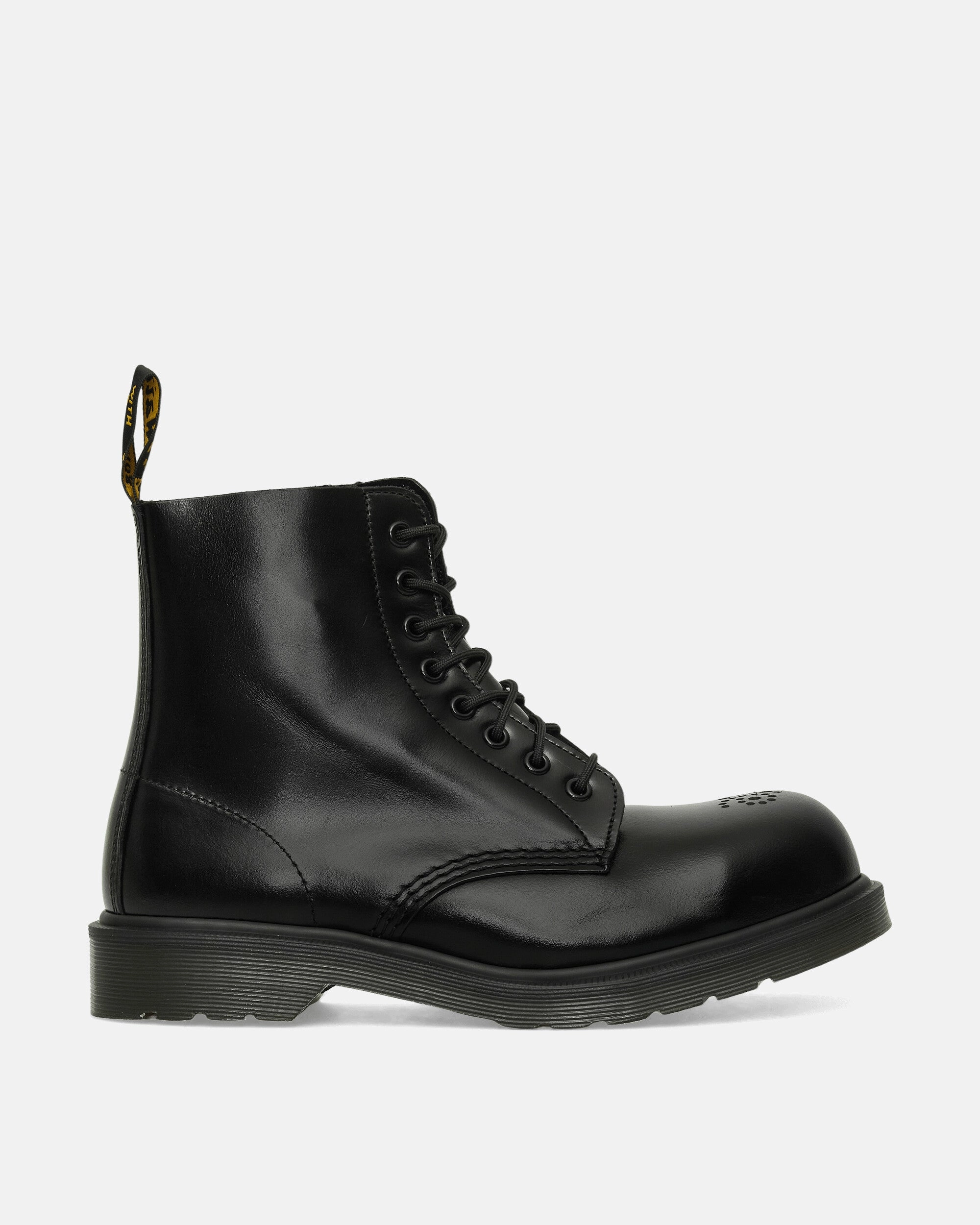 1460 Analine Leather Steel Toe Boots Black