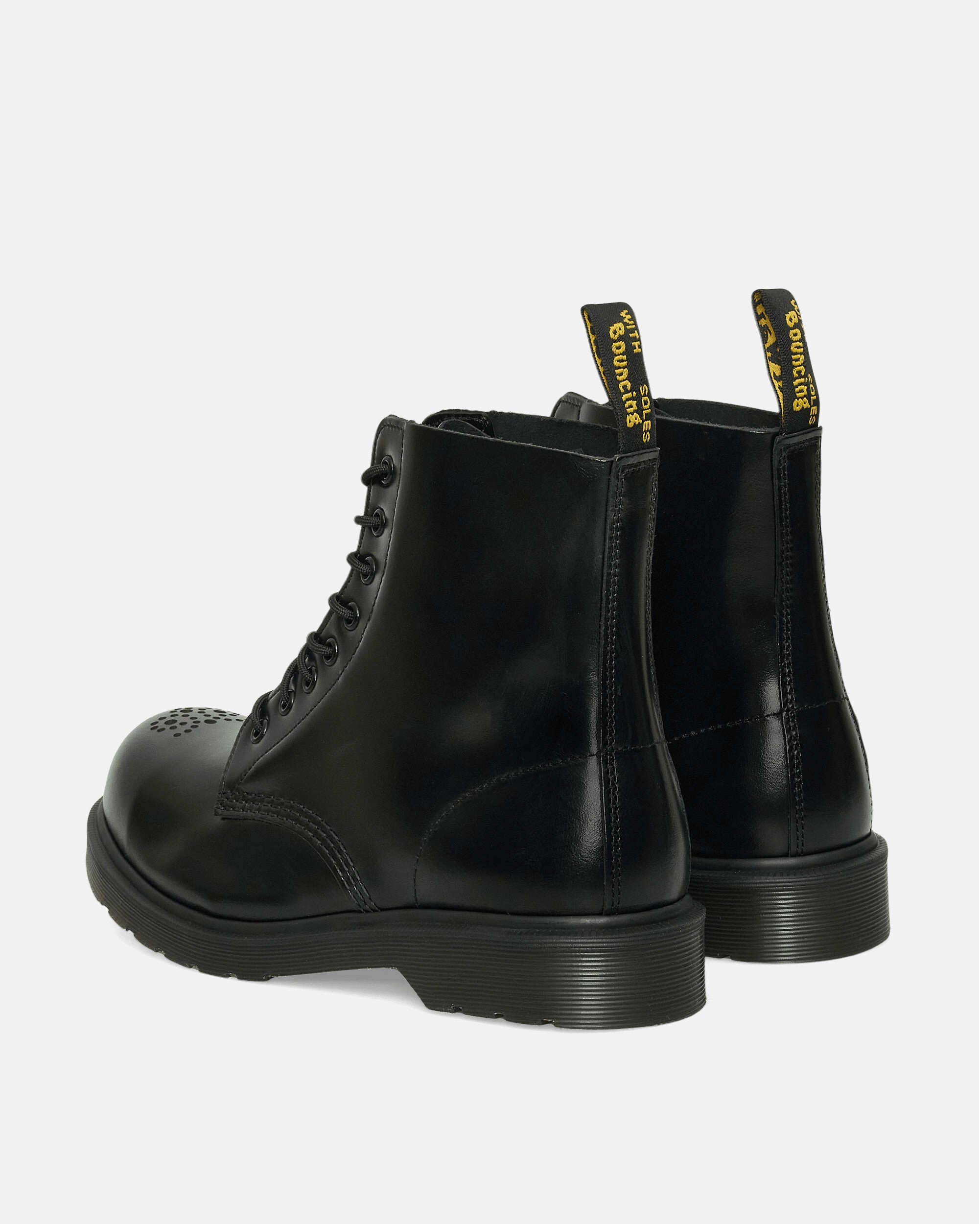 1460 Analine Leather Steel Toe Boots Black
