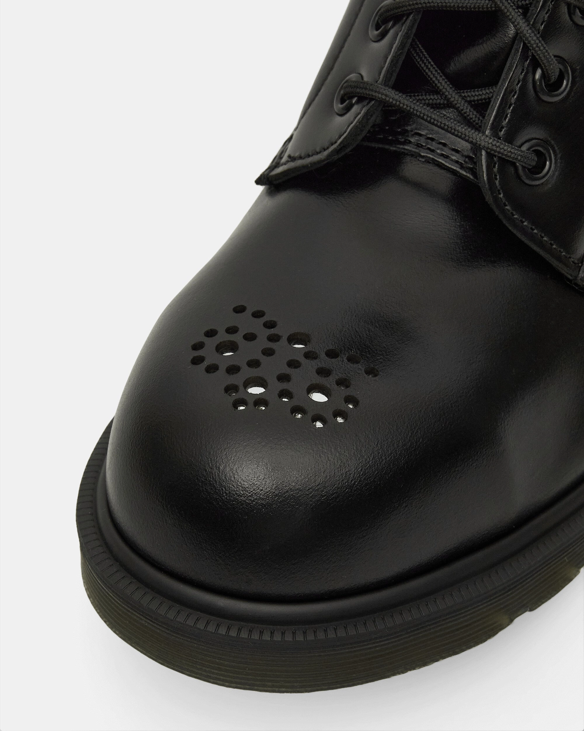 1460 Analine Leather Steel Toe Boots Black
