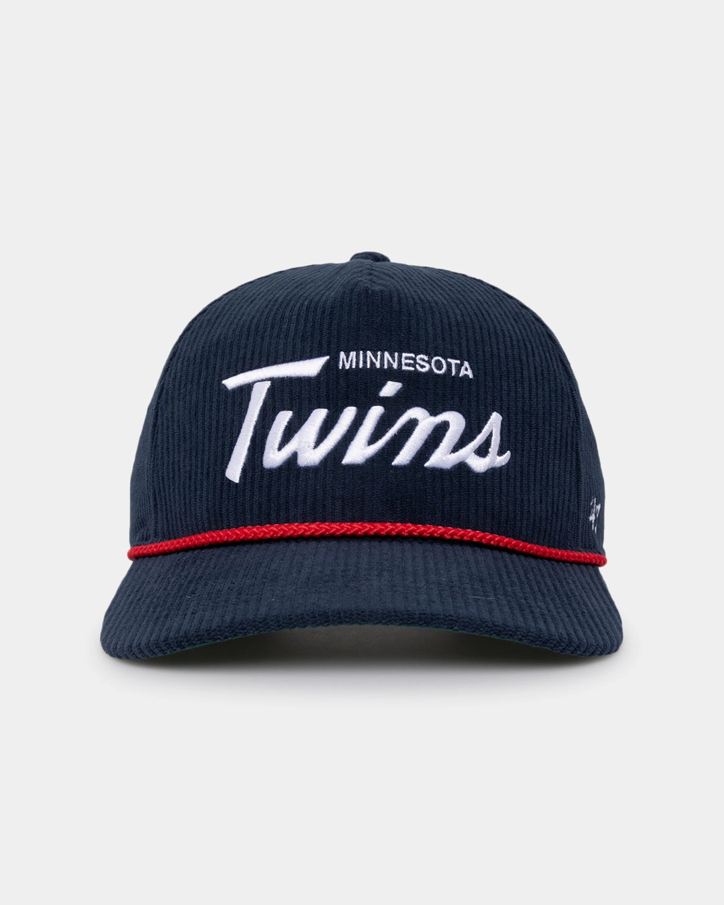 47 Brand Minnesota Twins 'MLB Opening Day' Corduroy Crossrope Hitch Snapback Navy