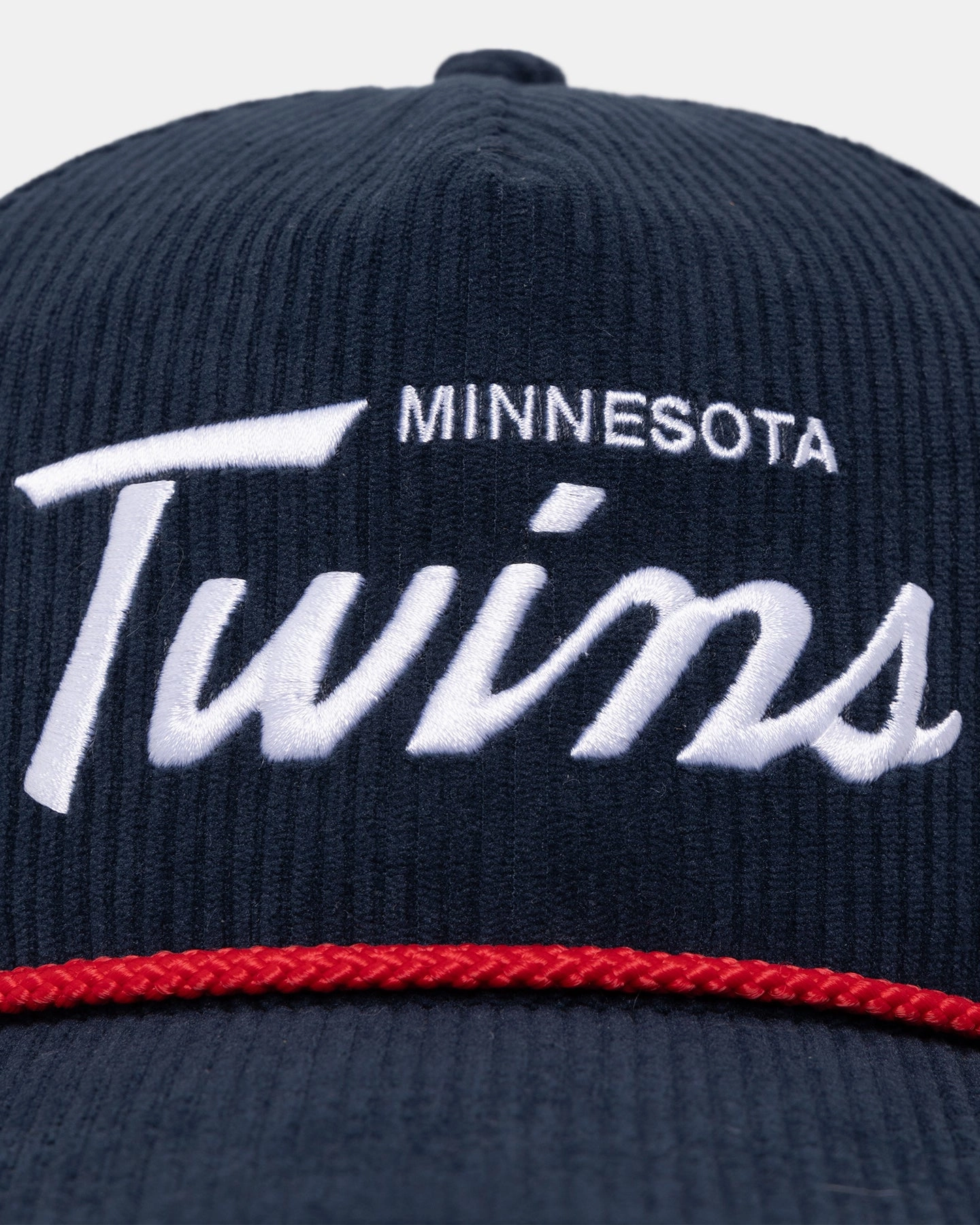 47 Brand Minnesota Twins 'MLB Opening Day' Corduroy Crossrope Hitch Snapback Navy