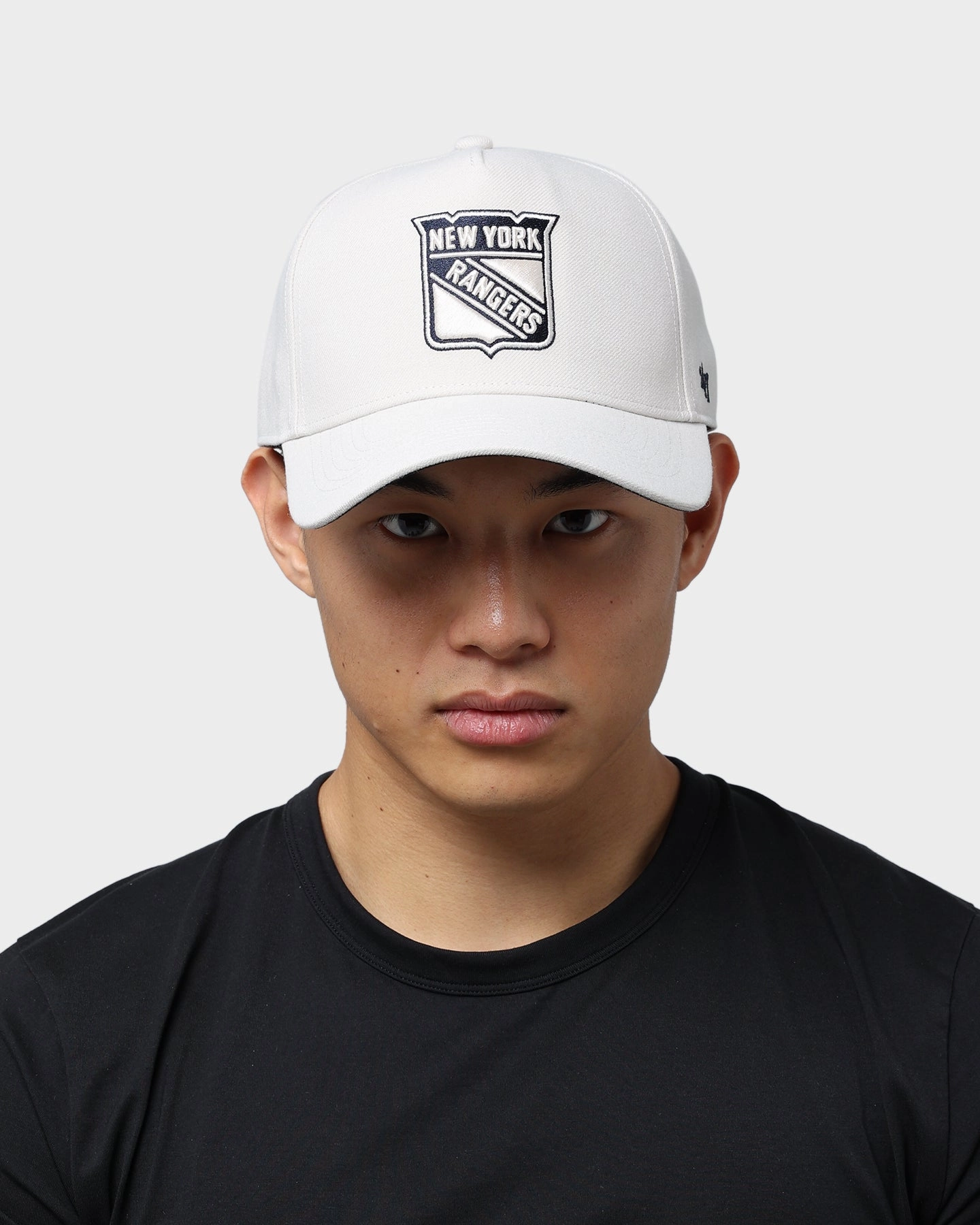 47 Brand New York Rangers Replica MVP DT Snapback Bone/Navy