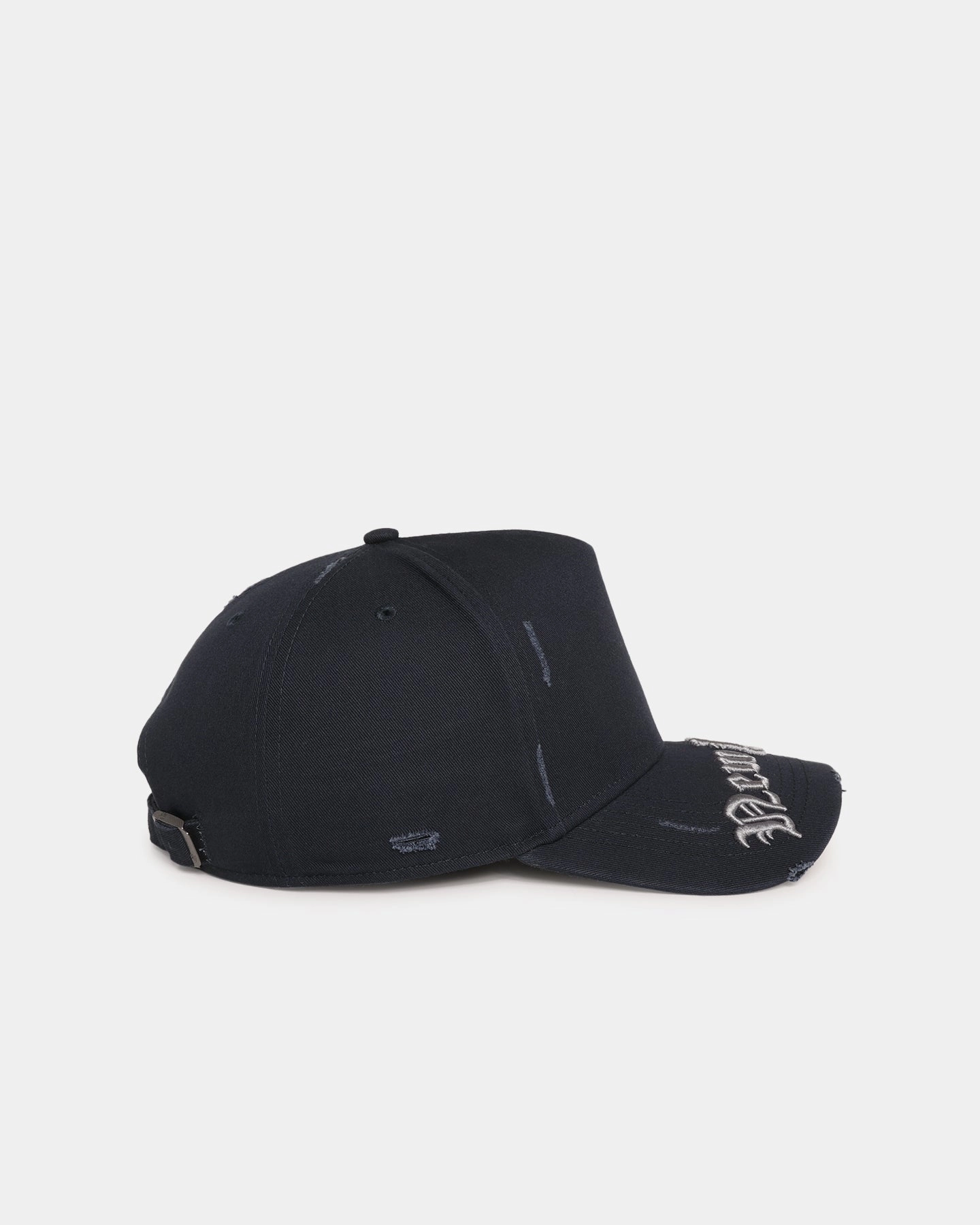 47 Brand New York Yankees 'Destruct Gothic Visor' 47 Offside Strapback Navy/Navy