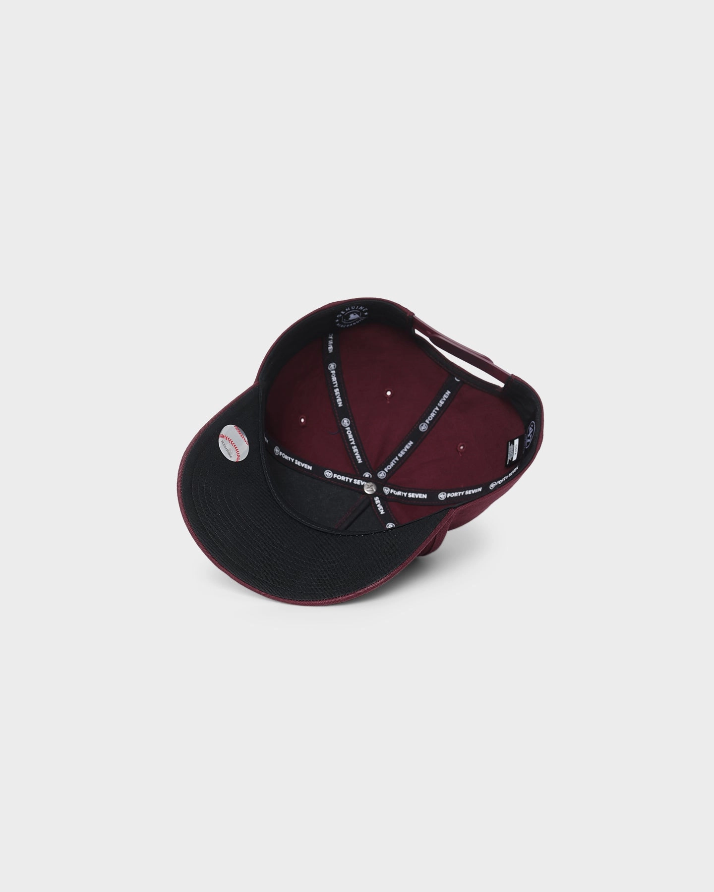 47 Brand New York Yankees Legend Replica '47 MVP DT Snapback Dark Maroon