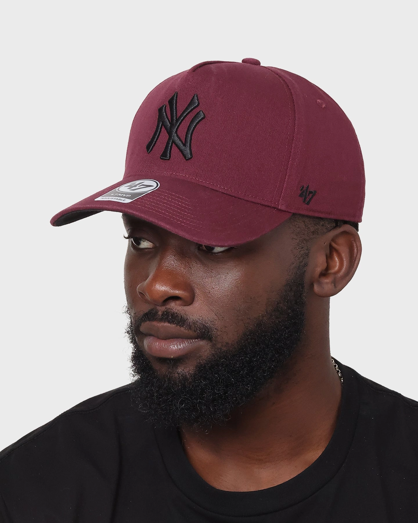 47 Brand New York Yankees Legend Replica '47 MVP DT Snapback Dark Maroon