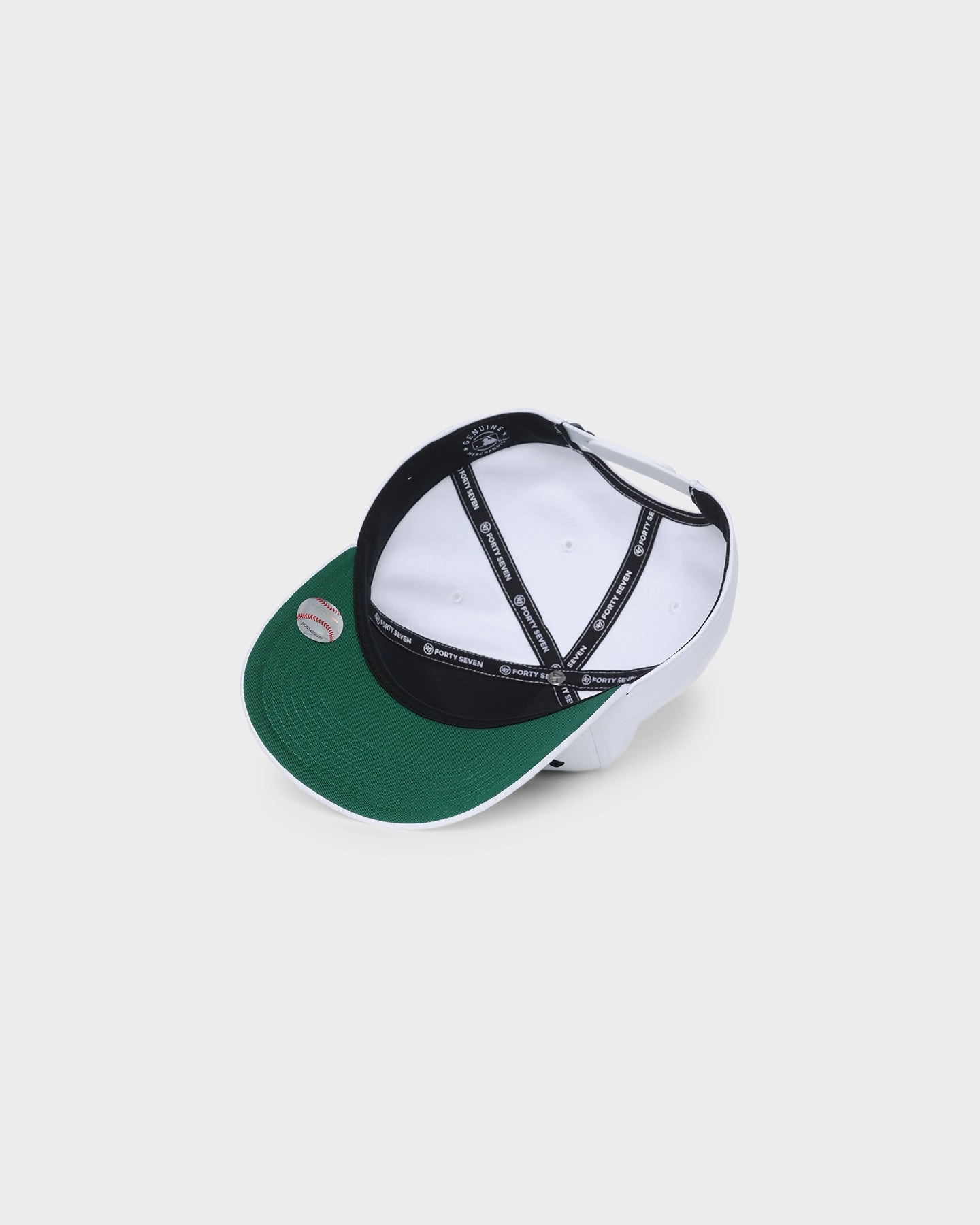 47 Brand New York Yankees Nantasket Script '47 Captain DTR Snapback White