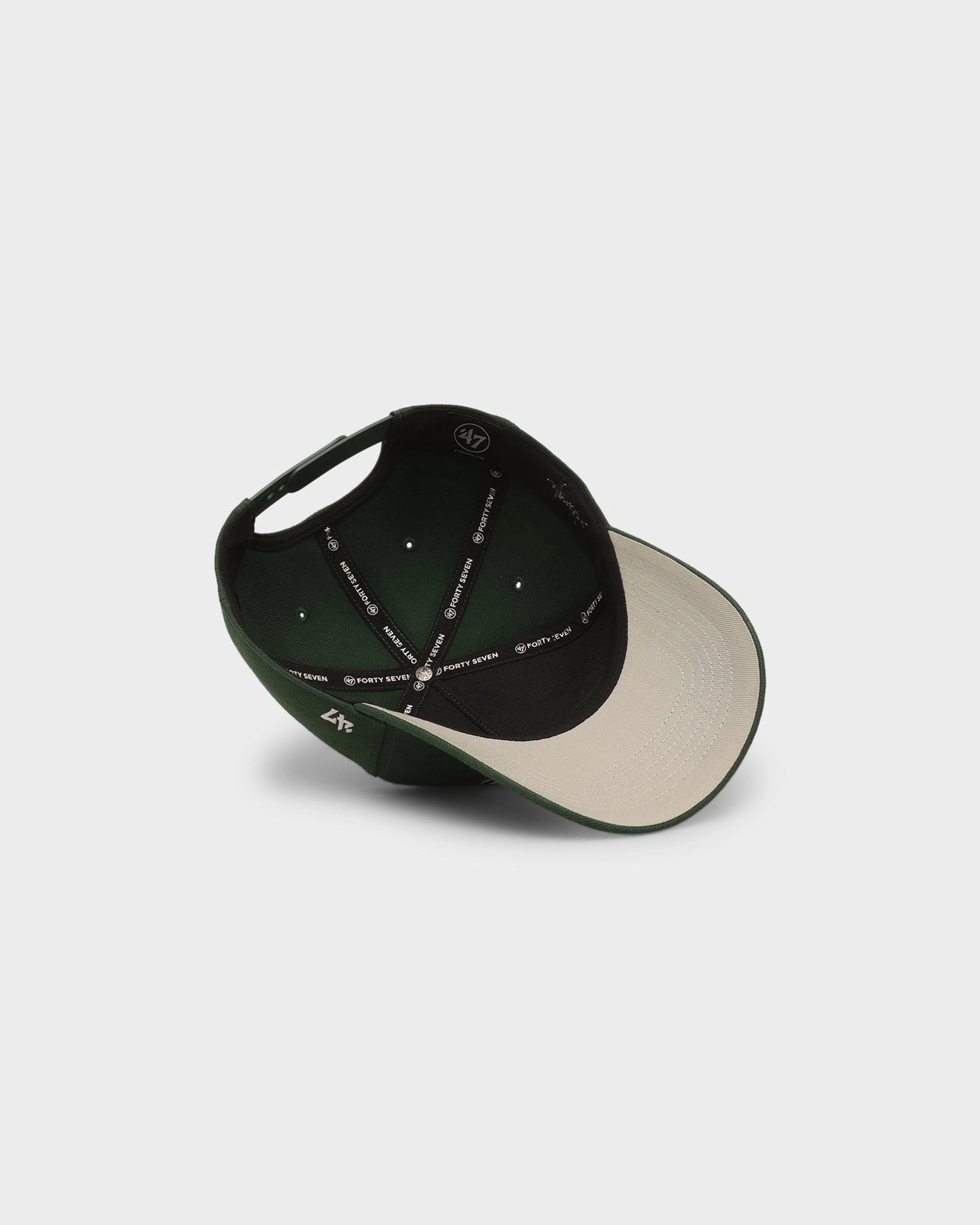 47 Brand Oakland Athletics Cooperstown Retro Logo 47 MVP DT Snapback Dark Green