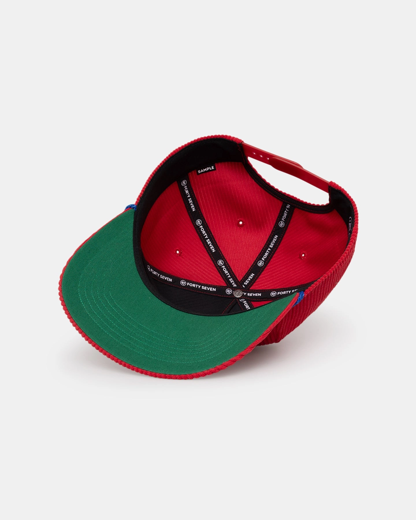 47 Brand Philadelphia Phillies 'MLB Opening Day' Corduroy Crossrope Hitch Snapback Red