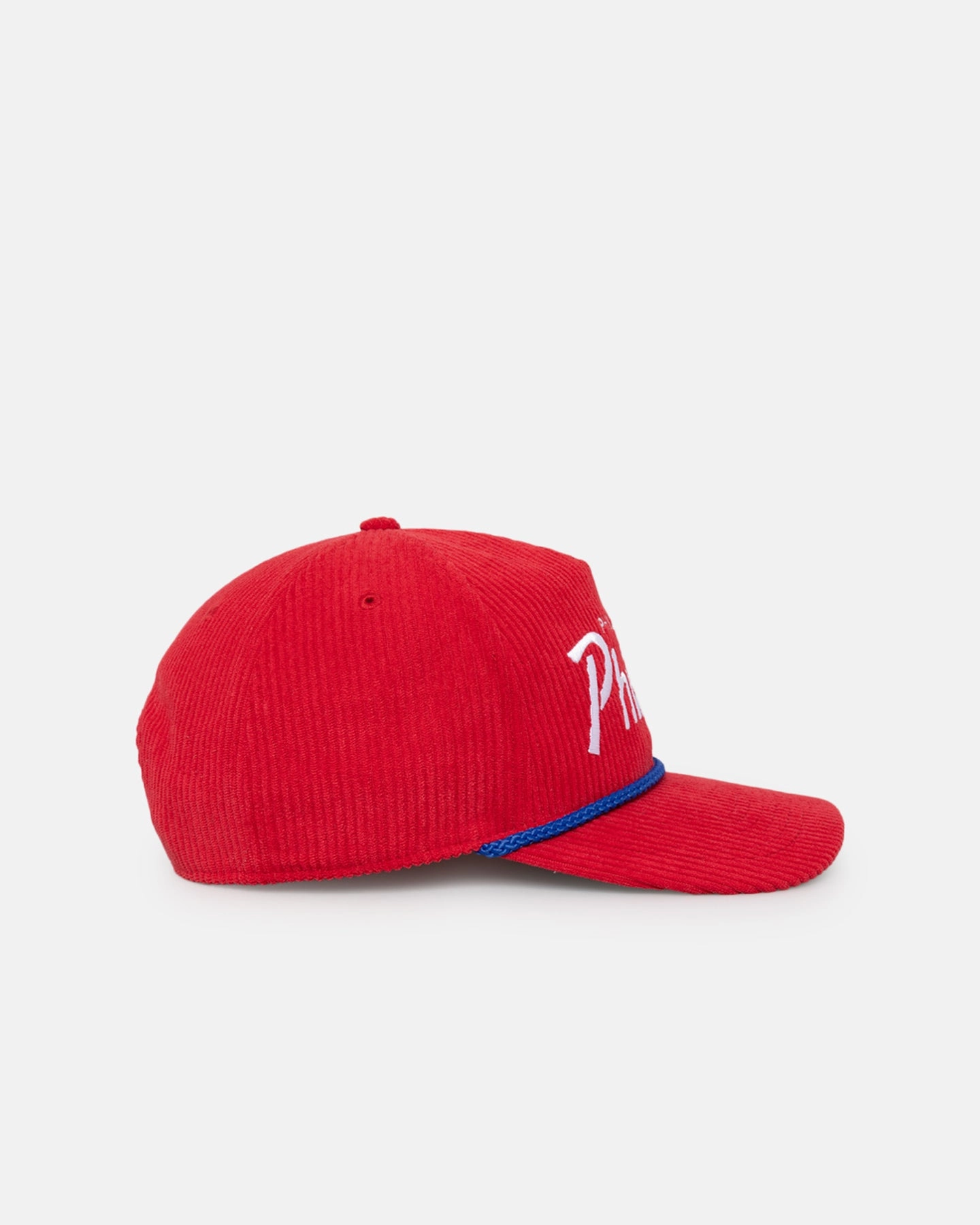 47 Brand Philadelphia Phillies 'MLB Opening Day' Corduroy Crossrope Hitch Snapback Red