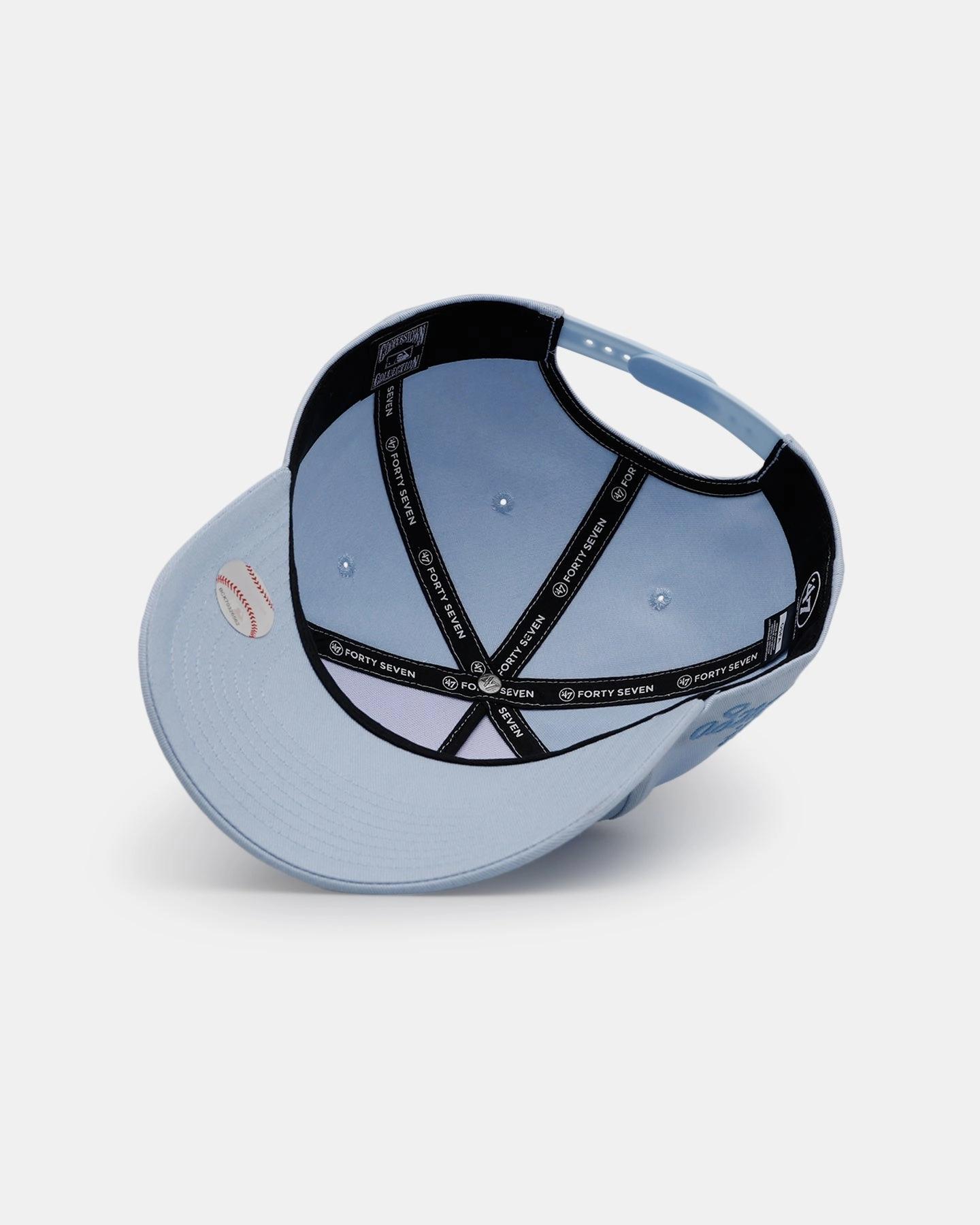 47 Brand San Diego Padres 'Contemporary Basics' Offside DT Snapback Light Blue