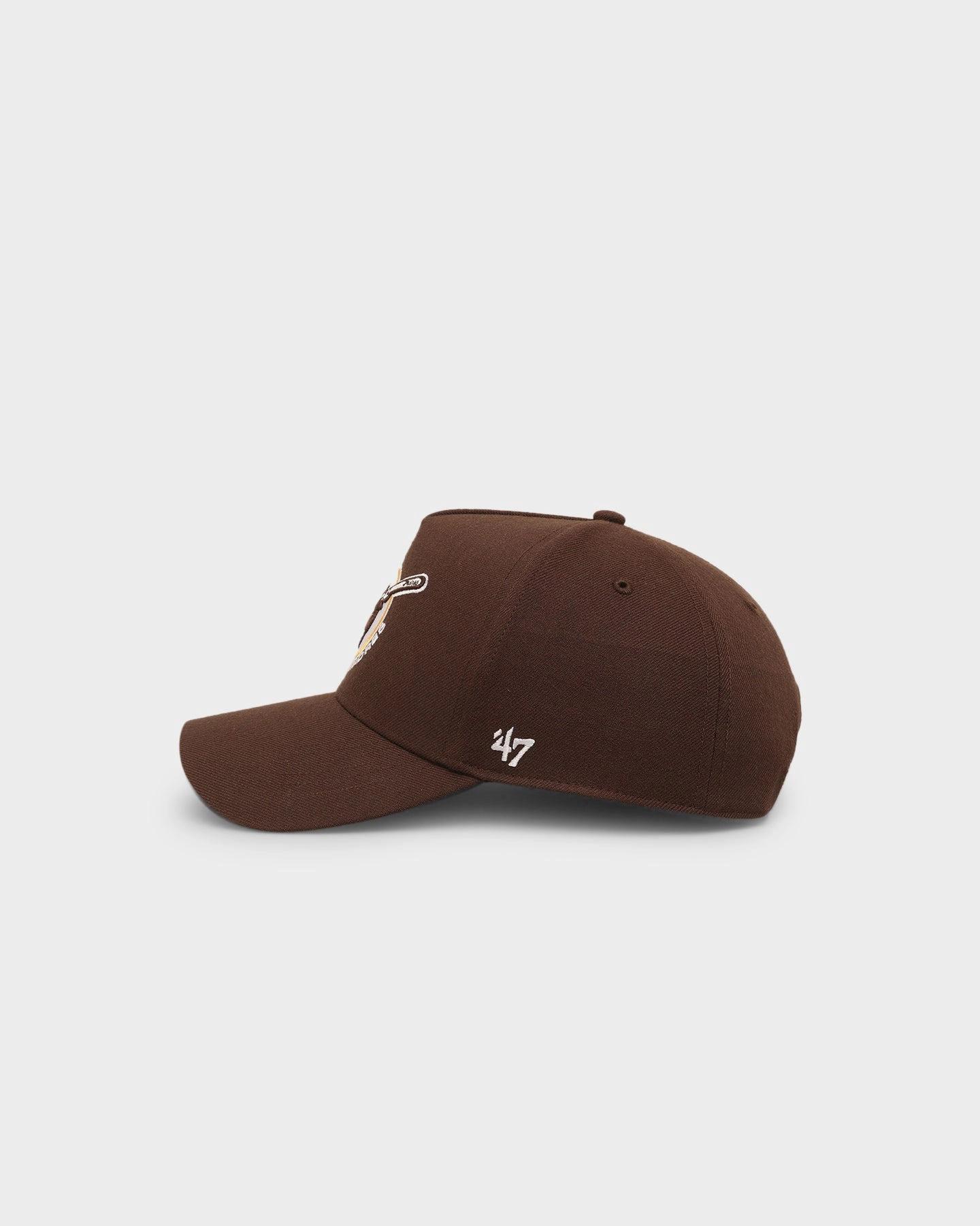47 Brand San Diego Padres Cooperstown Retro Logo 47 MVP DT Snapback Brown