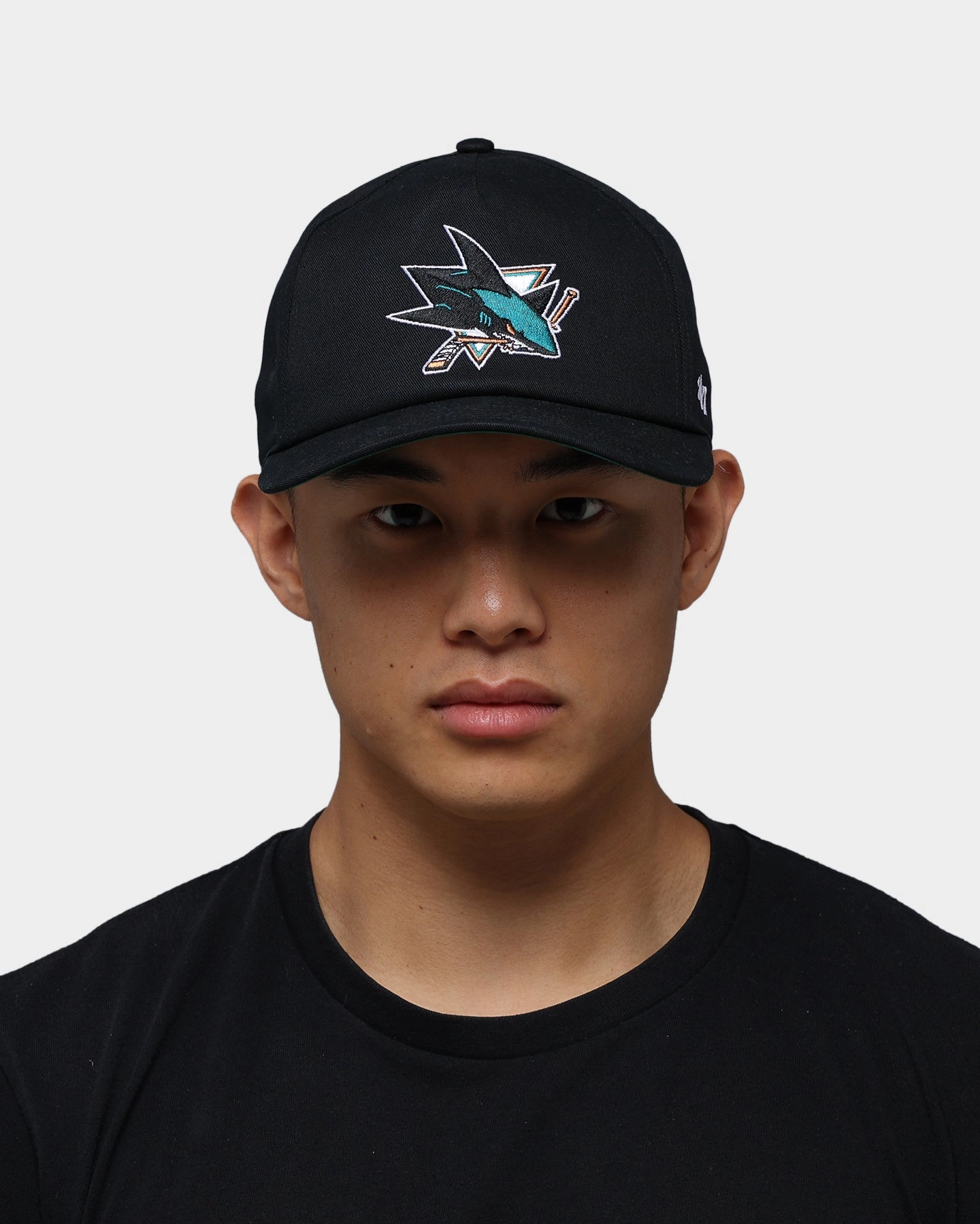 47 Brand San Jose Sharks Nantasket Snapback Black