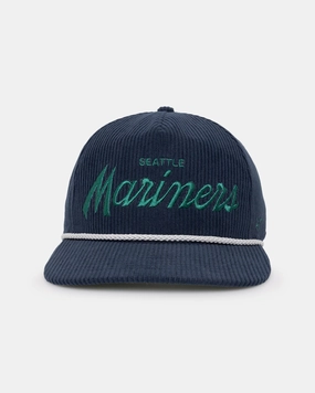 47 Brand Seattle Mariners 'MLB Opening Day' Corduroy Crossrope Hitch Snapback Navy