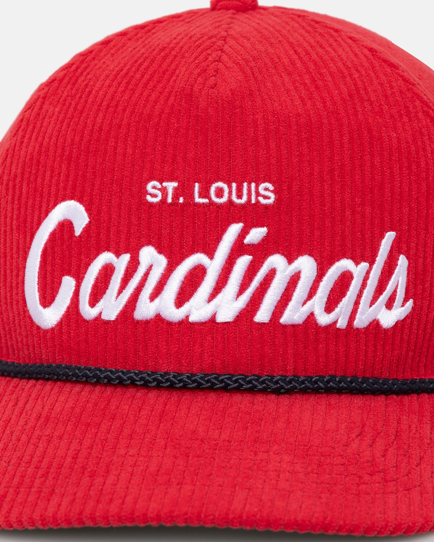 47 Brand St. Louis Cardinals 'MLB Opening Day' Corduroy Crossrope Hitch Snapback Red