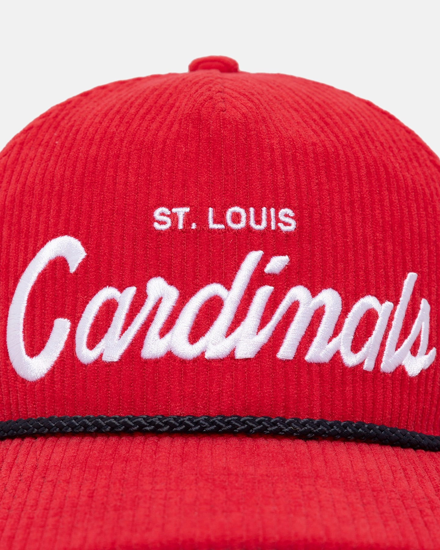 47 Brand St. Louis Cardinals 'MLB Opening Day' Corduroy Crossrope Hitch Snapback Red