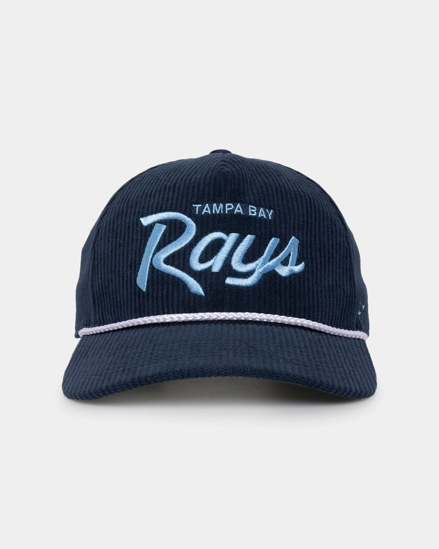 47 Brand Tampa Bay Rays 'MLB Opening Day' Corduroy Crossrope Hitch Snapback Navy