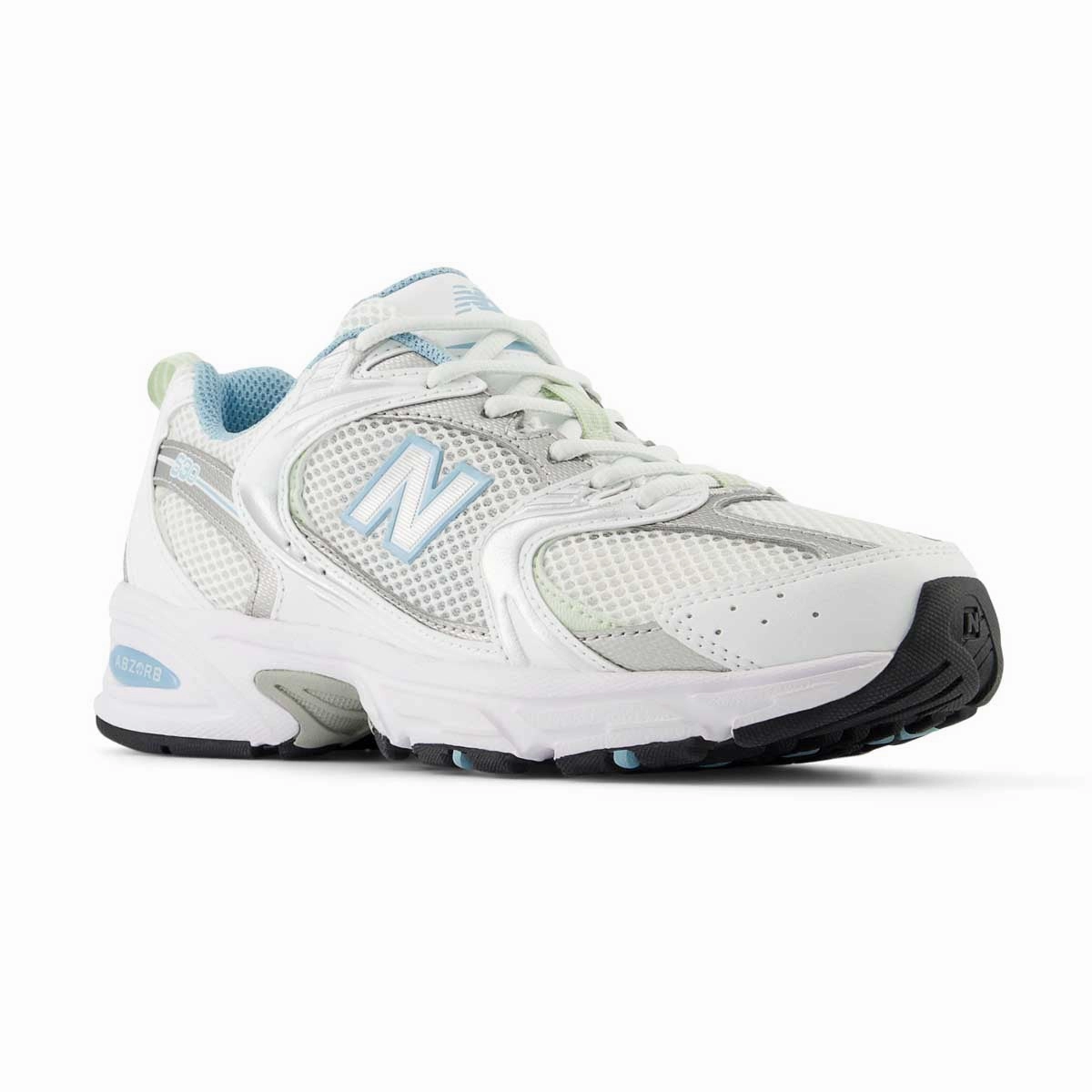 530 'White Silver Metallic Blue'