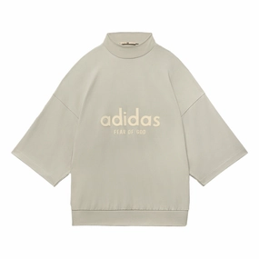   Fear Of God Athletics 3/4 Mock Neck Tee 'Sesame'