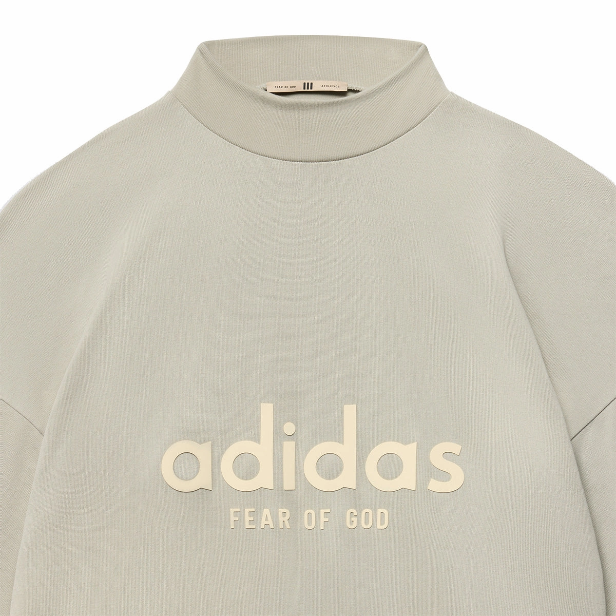   Fear Of God Athletics 3/4 Mock Neck Tee 'Sesame'