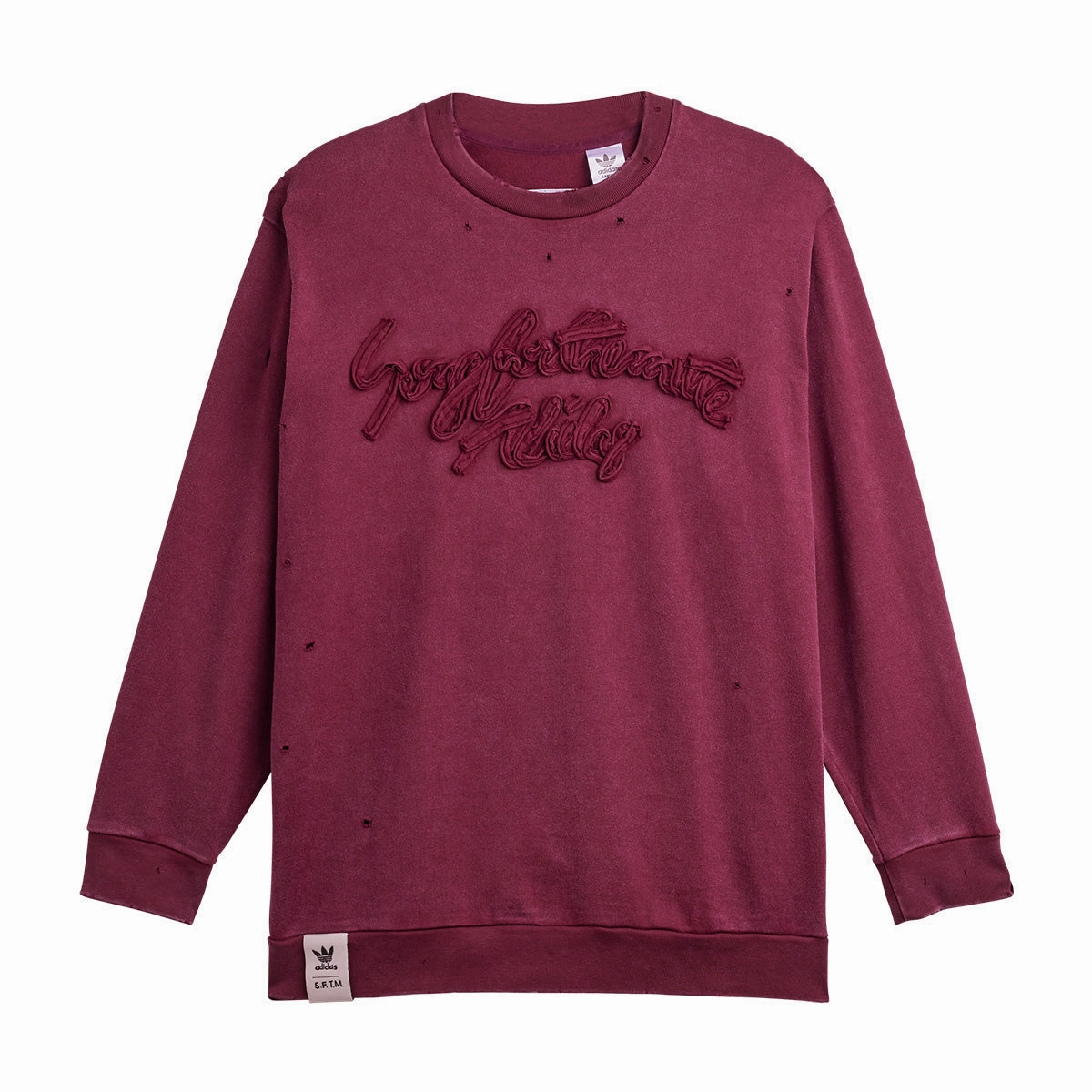   Song For The Mute SFTM-004 L/S Tee 'Maroon'