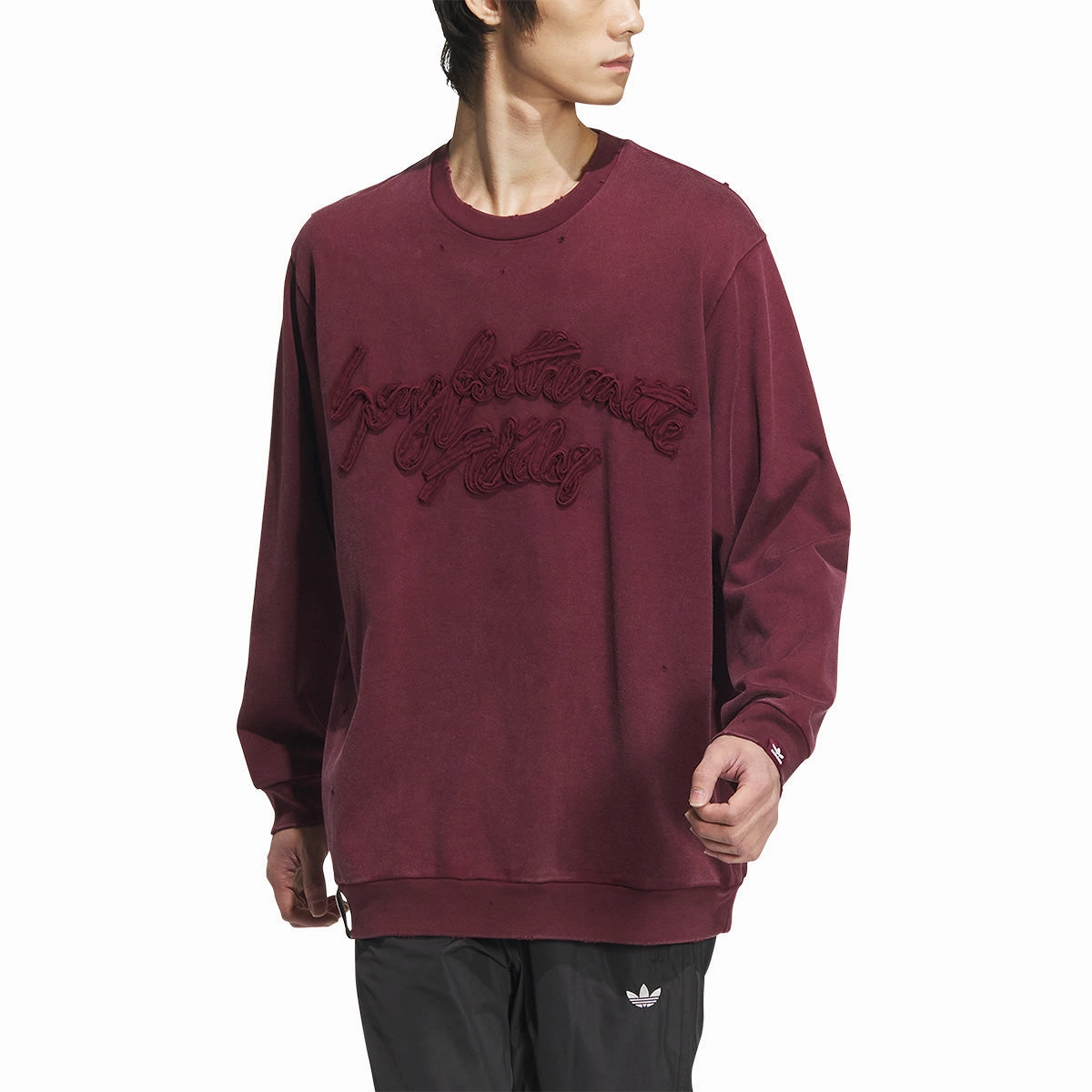   Song For The Mute SFTM-004 L/S Tee 'Maroon'