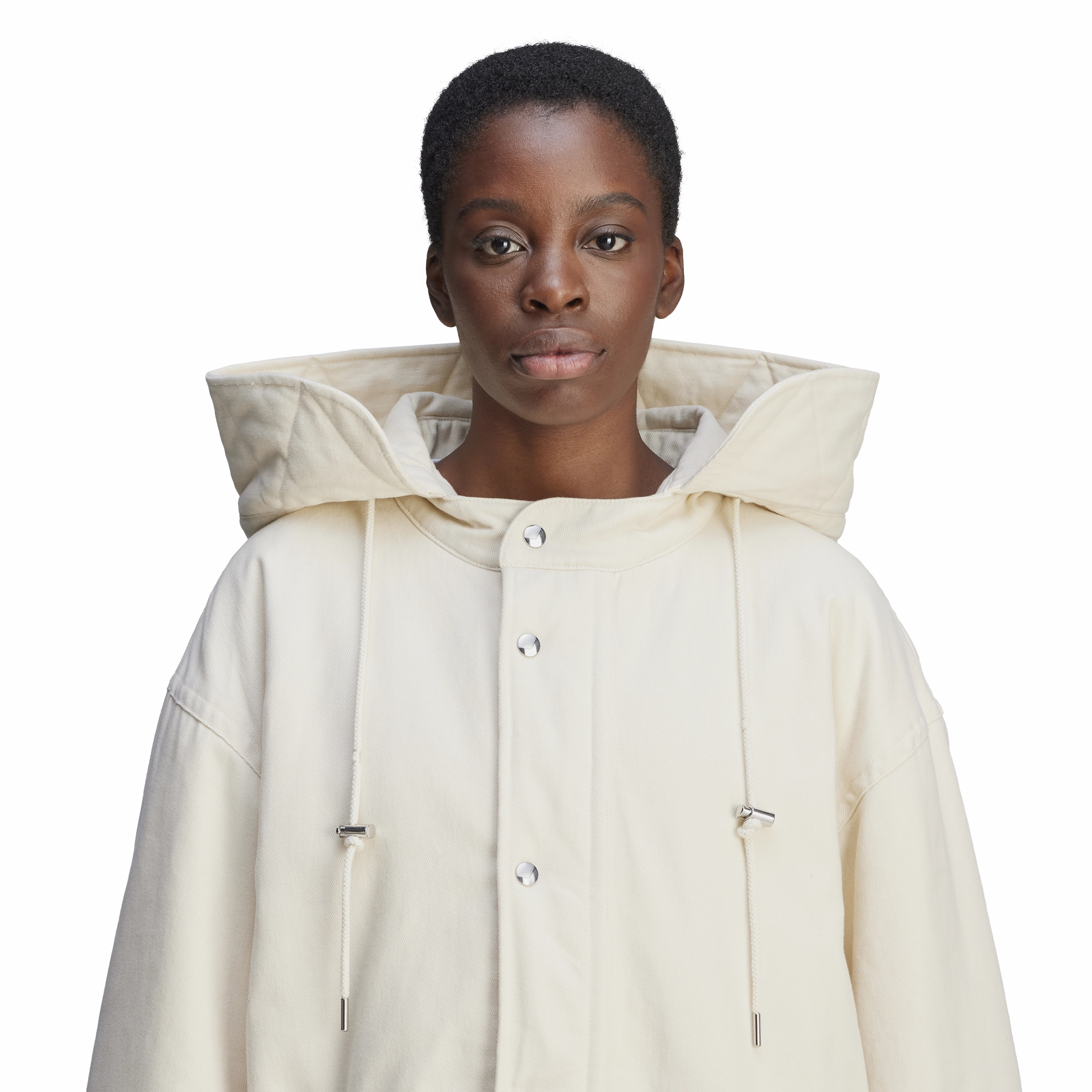   Wales Bonner Coach Coat 'Wonder White'