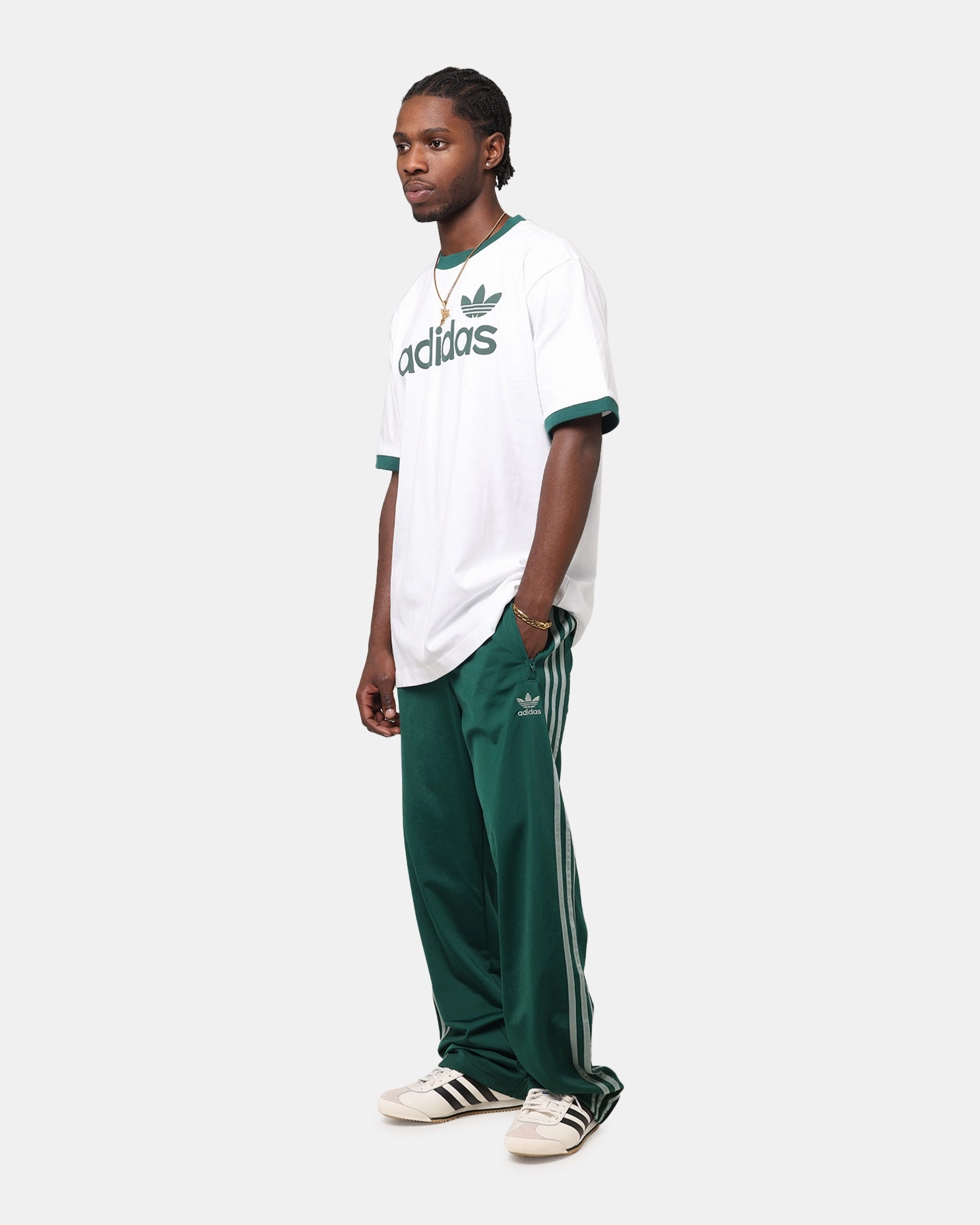 Adidas Firebird Trackpants Green