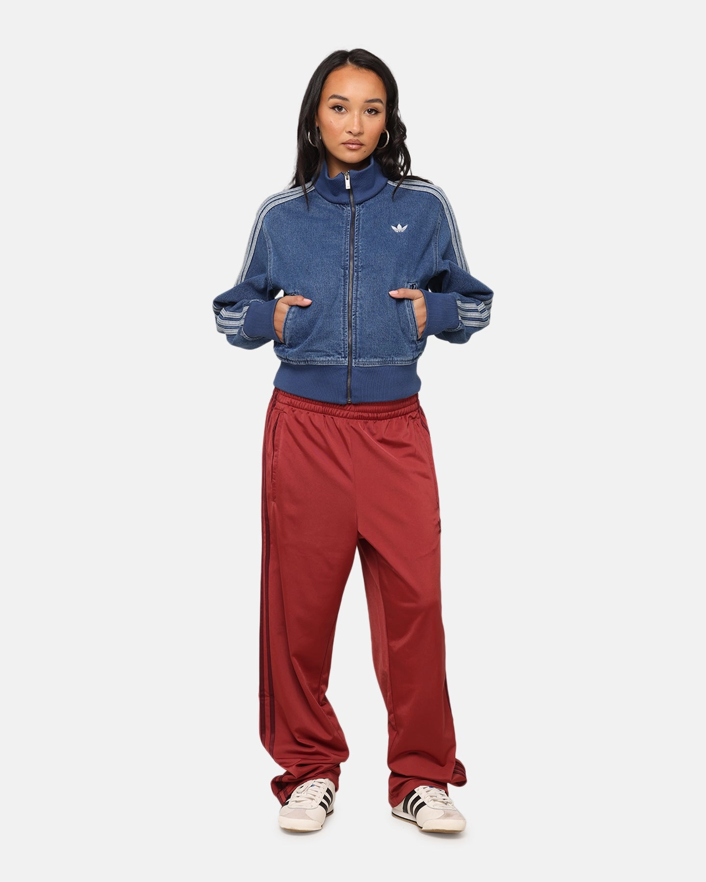 Adidas Firebird Trackpants Ruby
