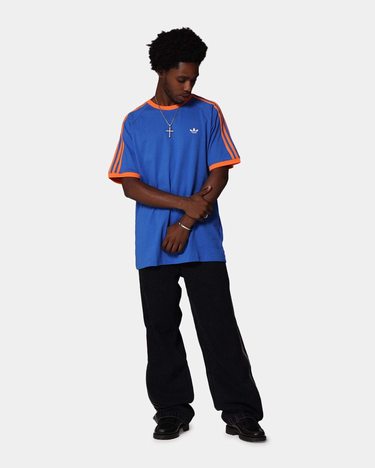 Adidas Monogram Cali T-Shirt Blue