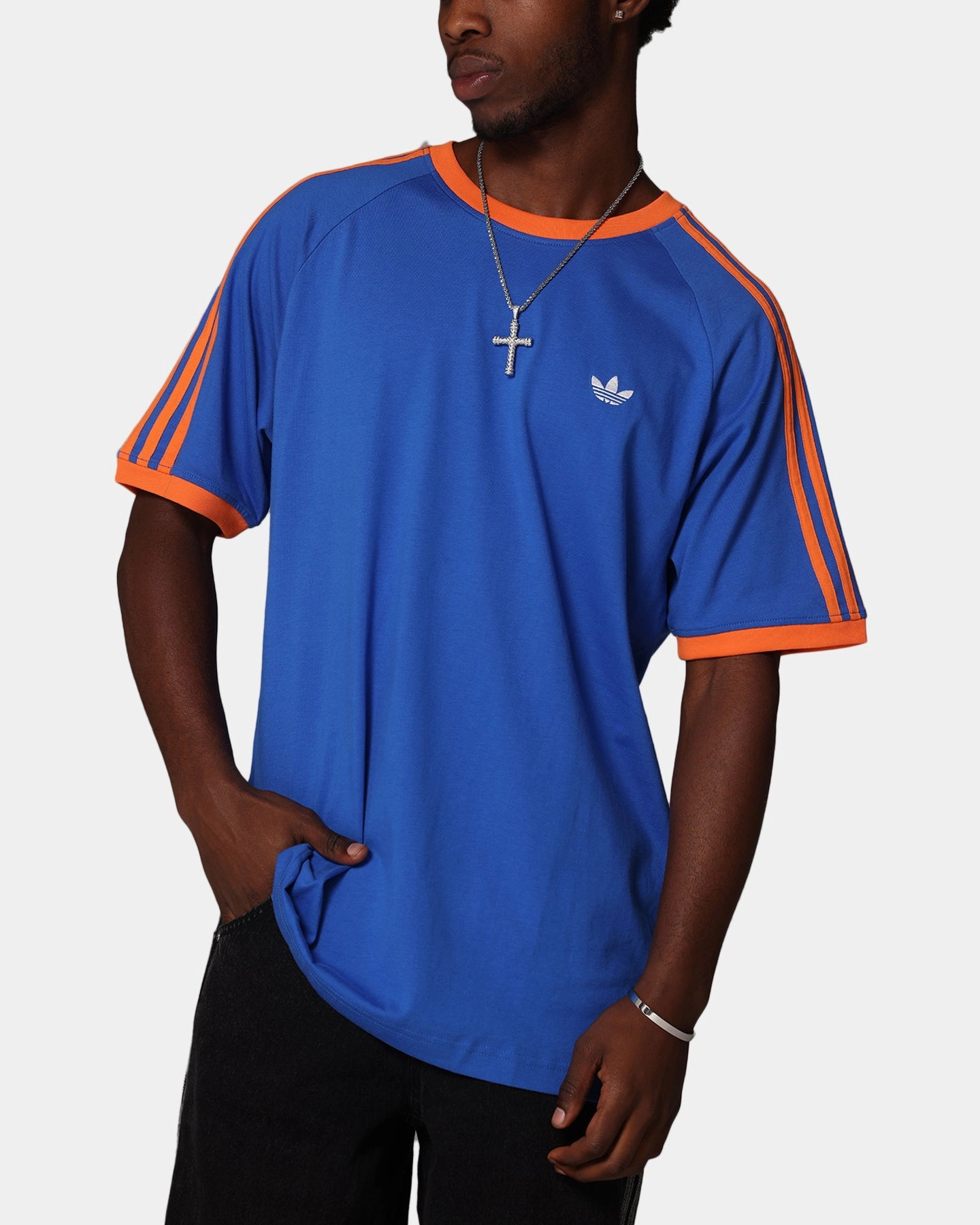 Adidas Monogram Cali T-Shirt Blue