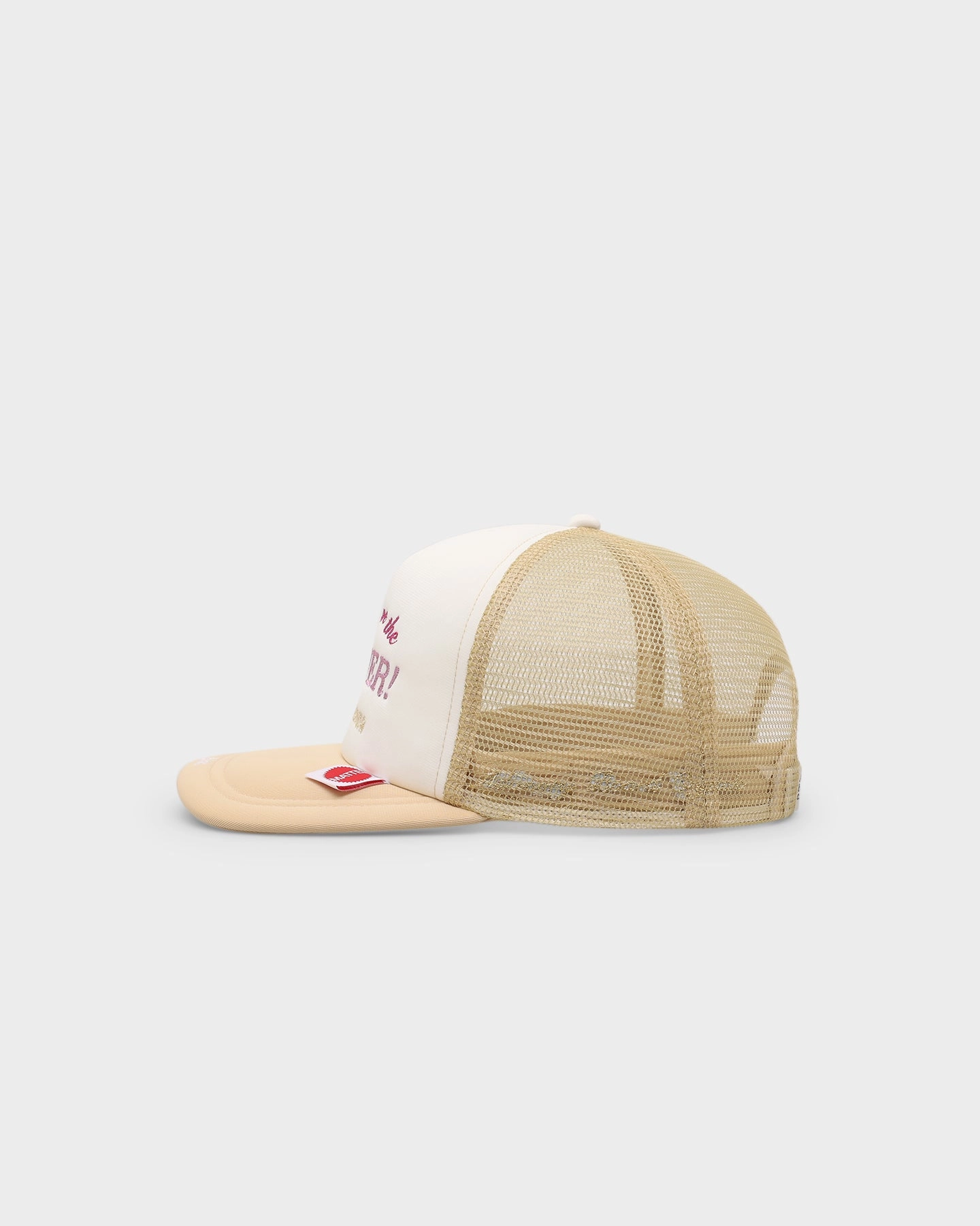Advisory Board Crystal X Mattel Masters Trucker Snapback Camel