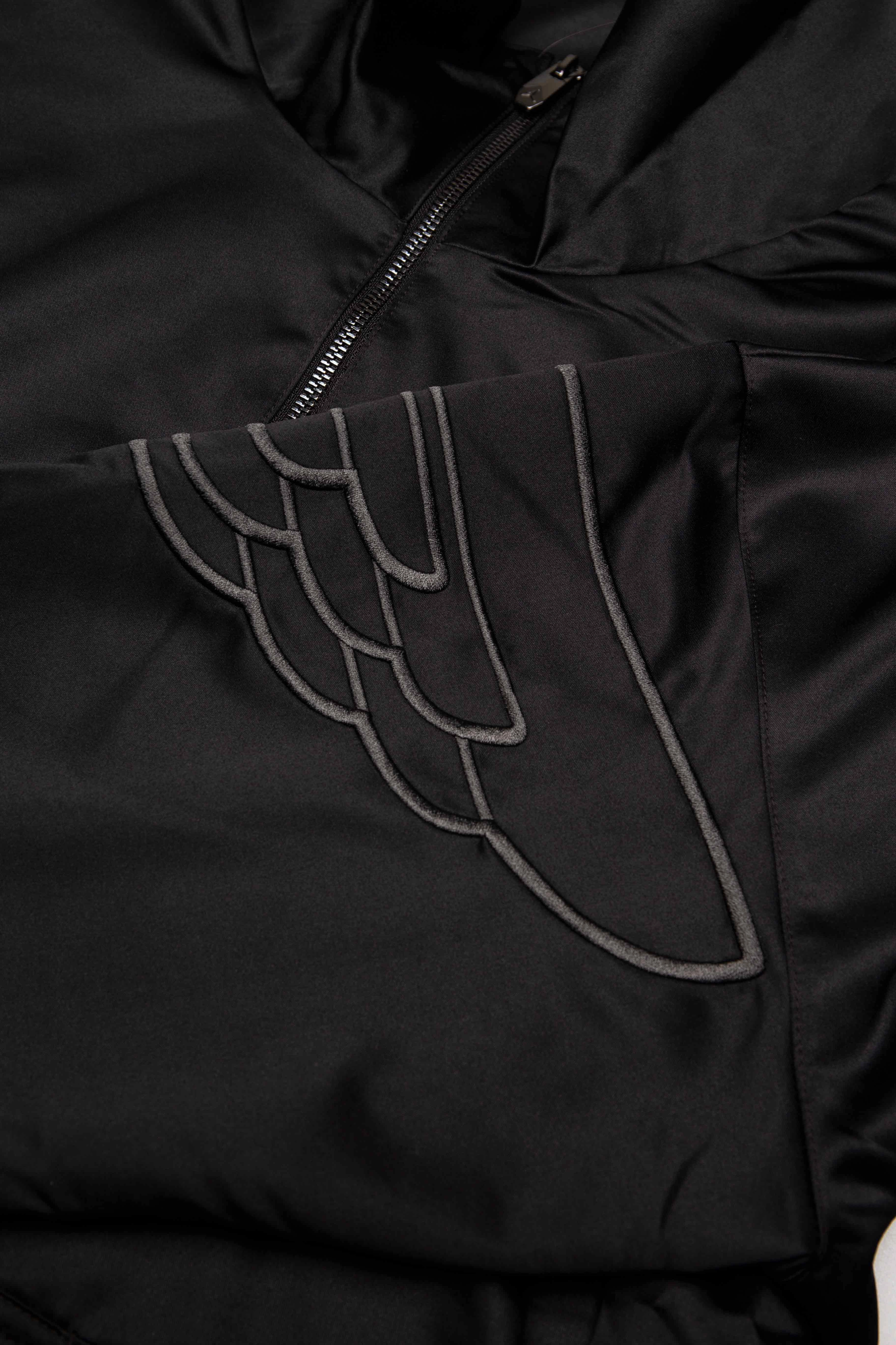 Air Jordan Wings Classic Mens Jacket - Black/Black