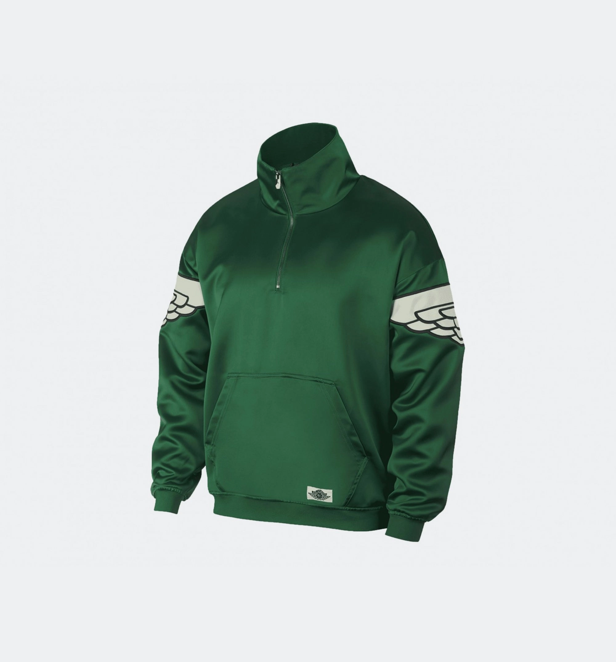 Air Jordan Wings Classic Mens Jacket - Pine Green/White