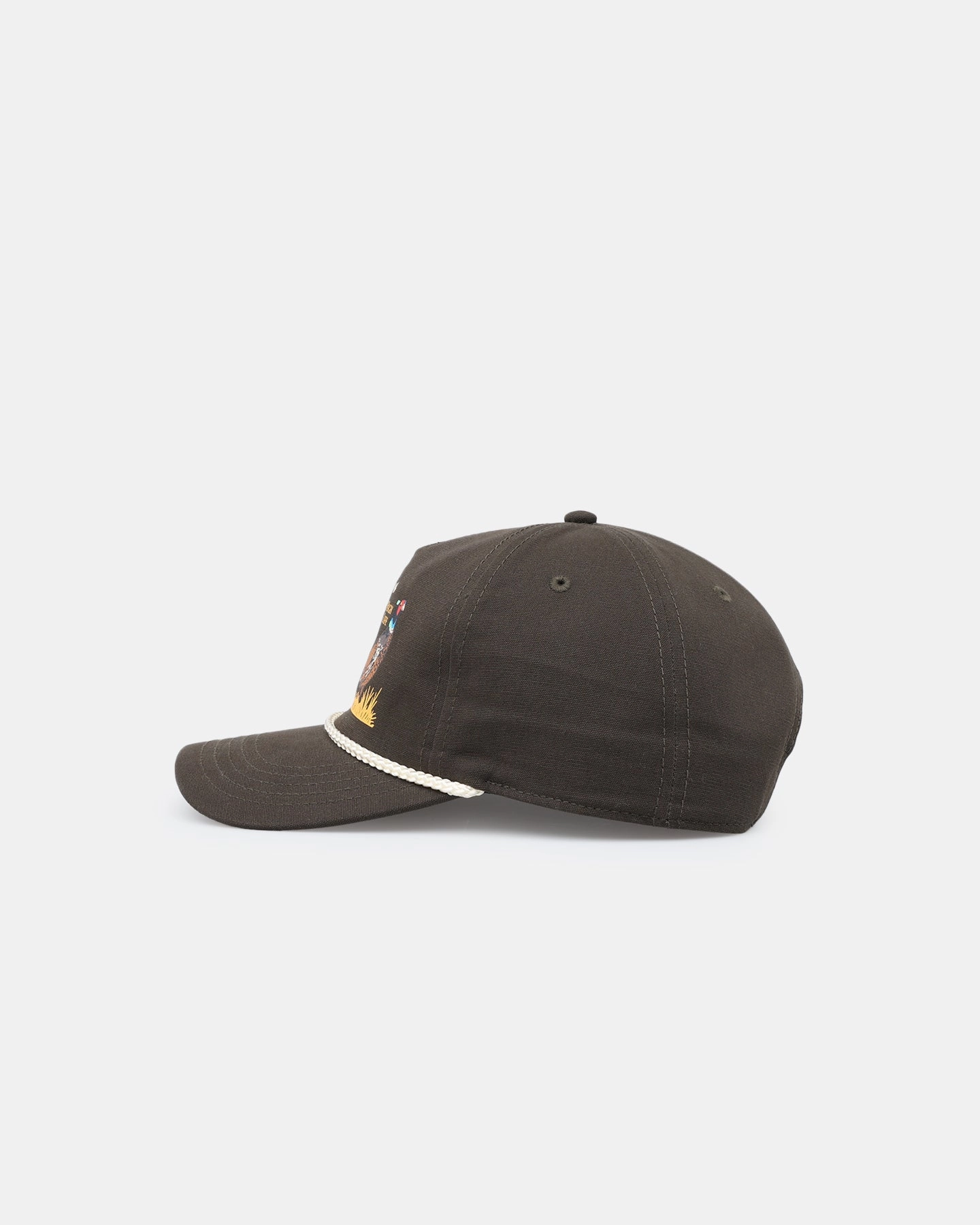 American Needle Canvas Cappy Snapback Army Green