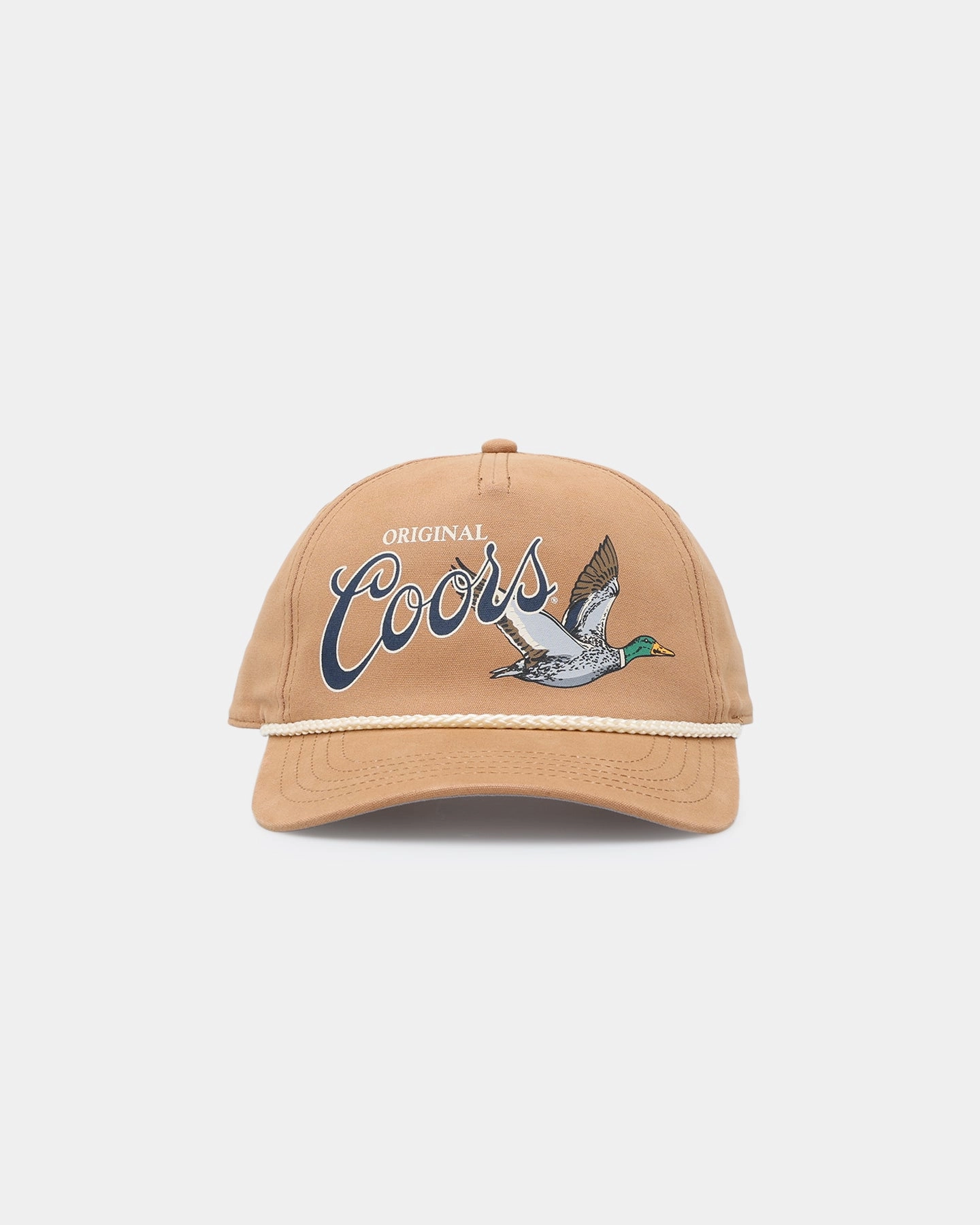 American Needle Canvas Cappy Snapback Wheat