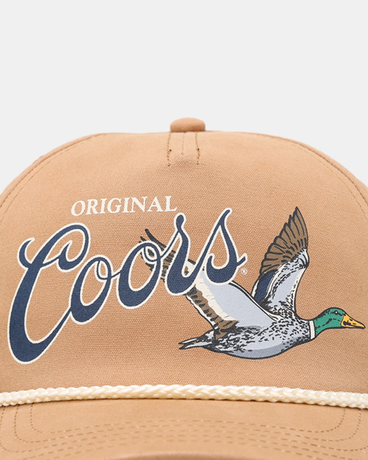 American Needle Canvas Cappy Snapback Wheat