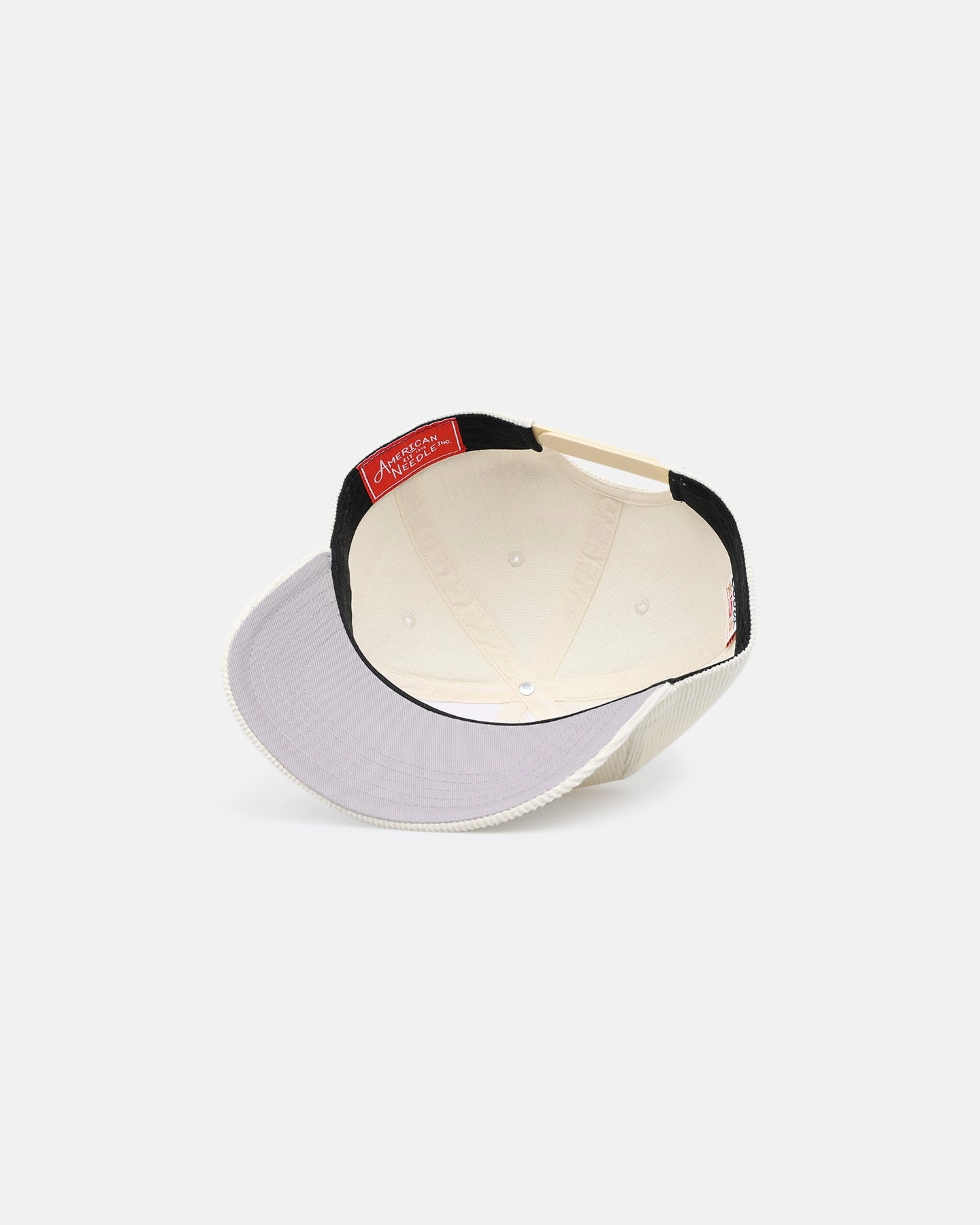 American Needle Roscoe Corduroy Snapback Ivory