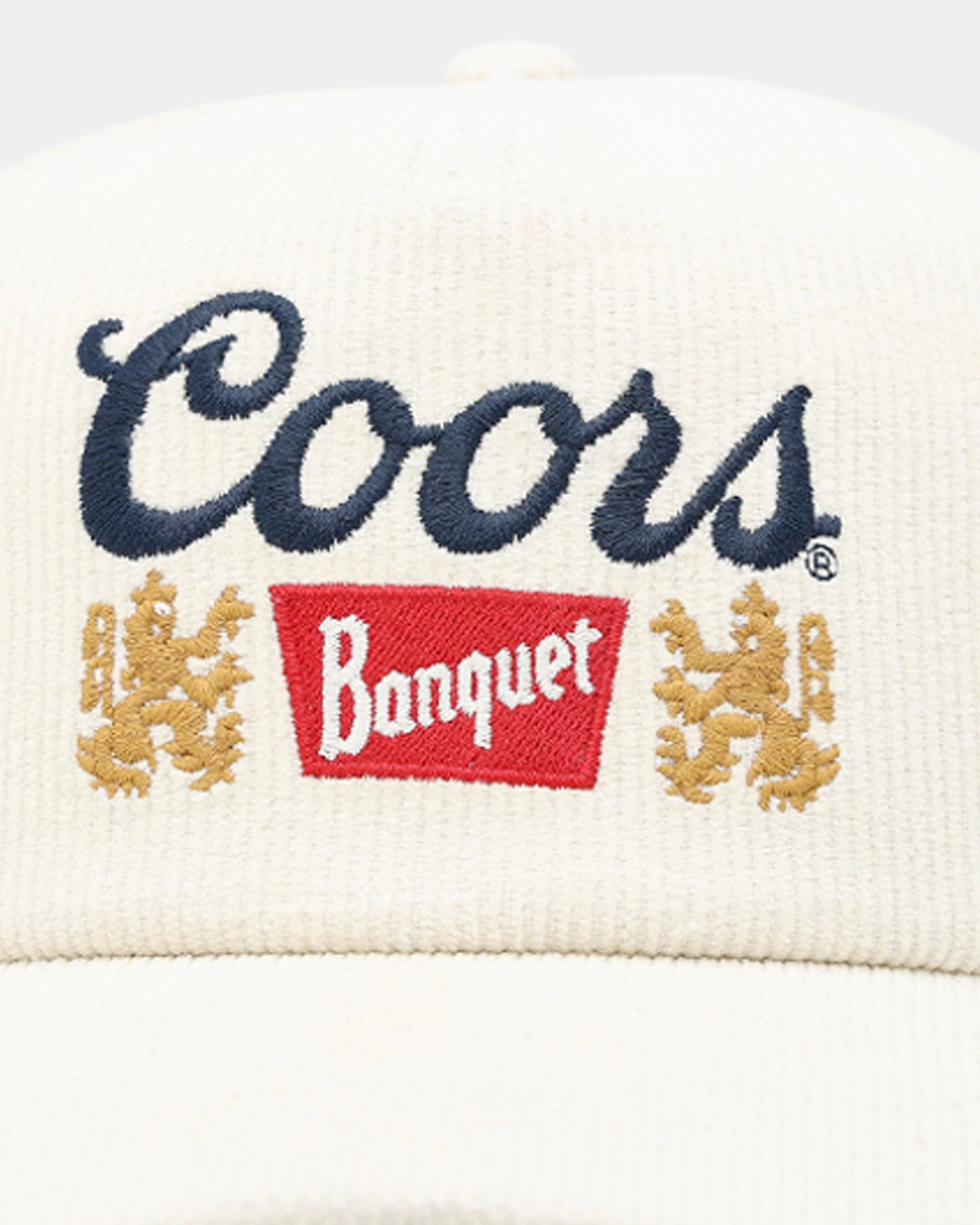 American Needle Roscoe Corduroy Snapback Ivory