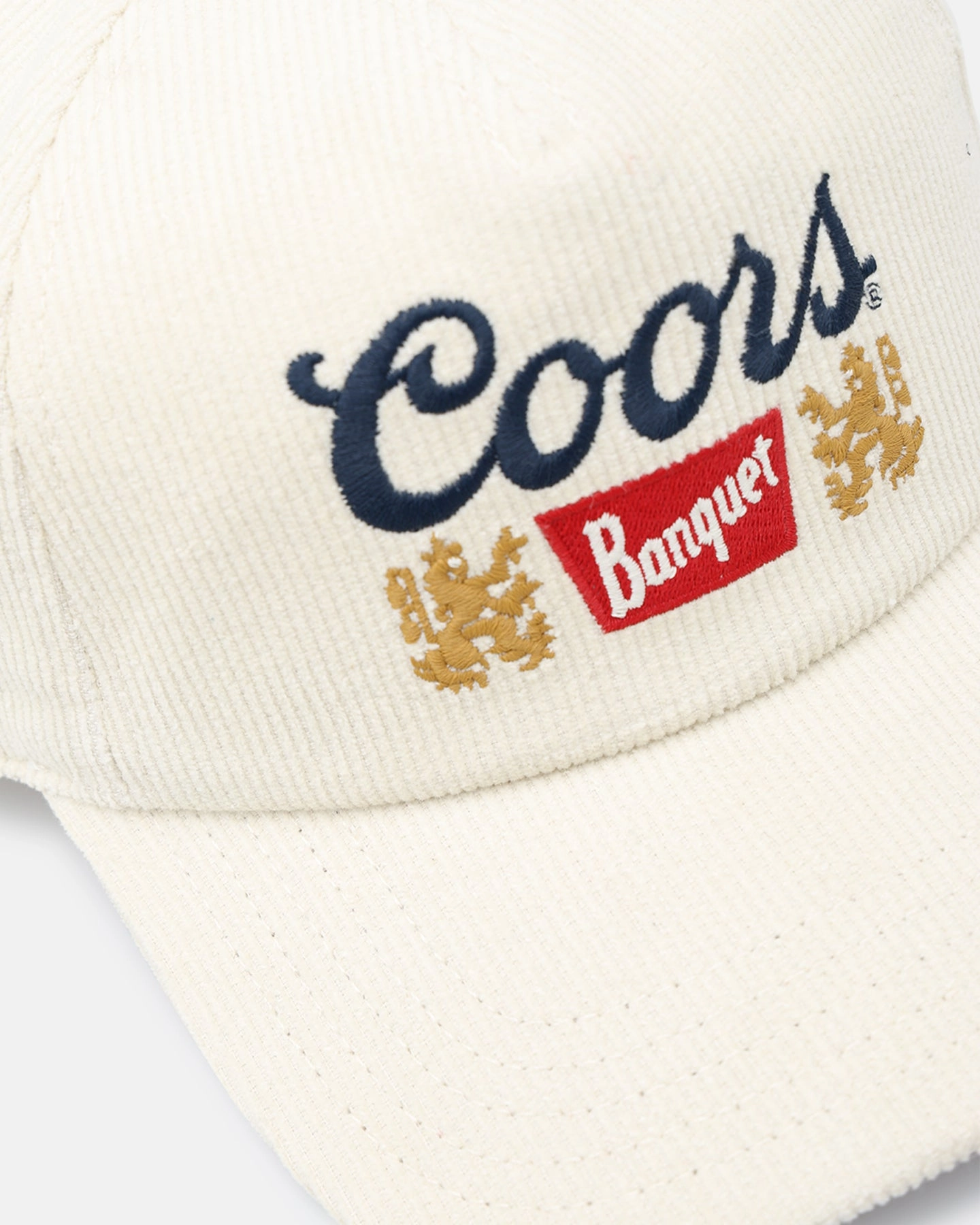 American Needle Roscoe Corduroy Snapback Ivory