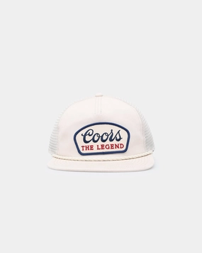 American Needle Wyatt Trucker Snapback Ivory