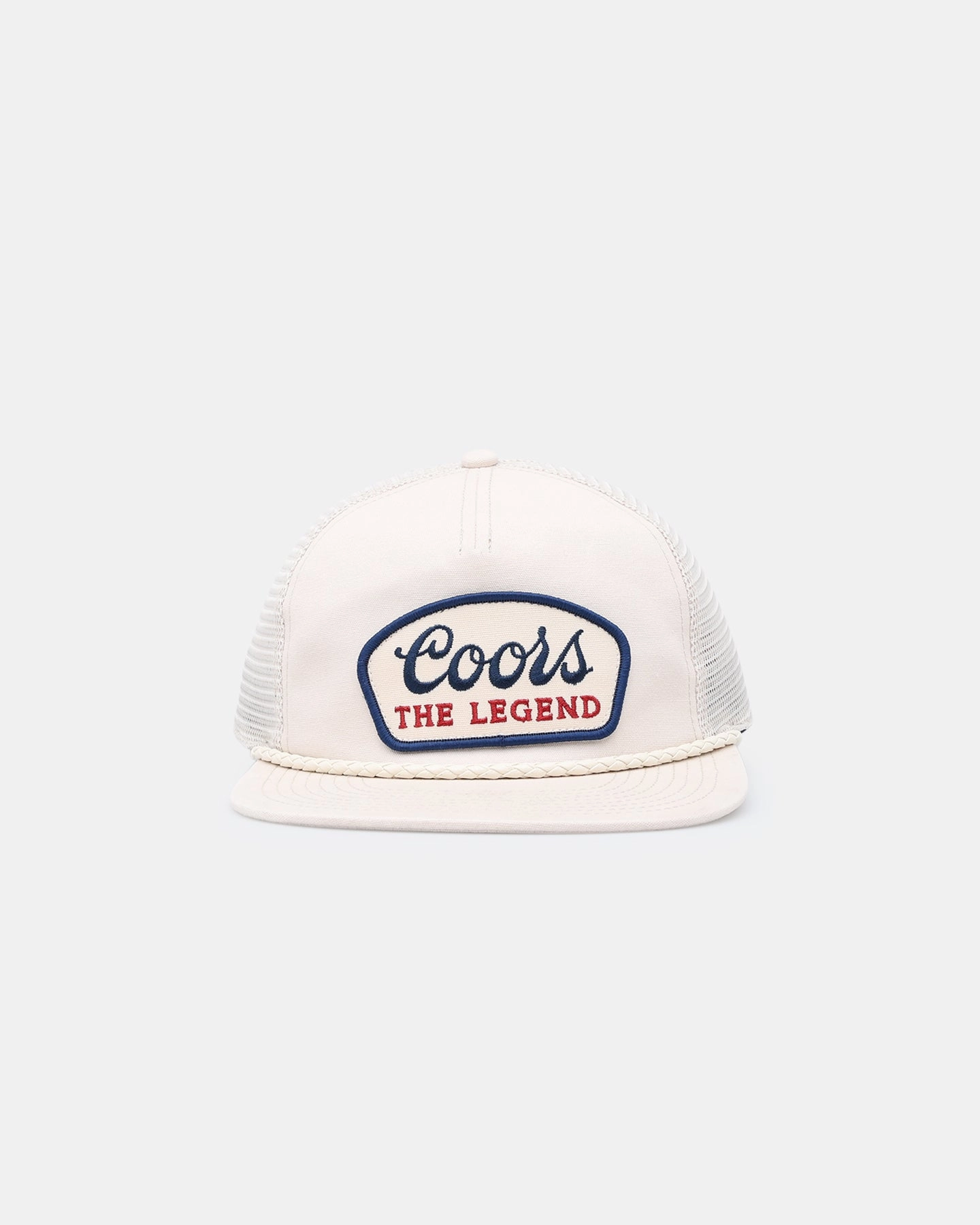 American Needle Wyatt Trucker Snapback Ivory