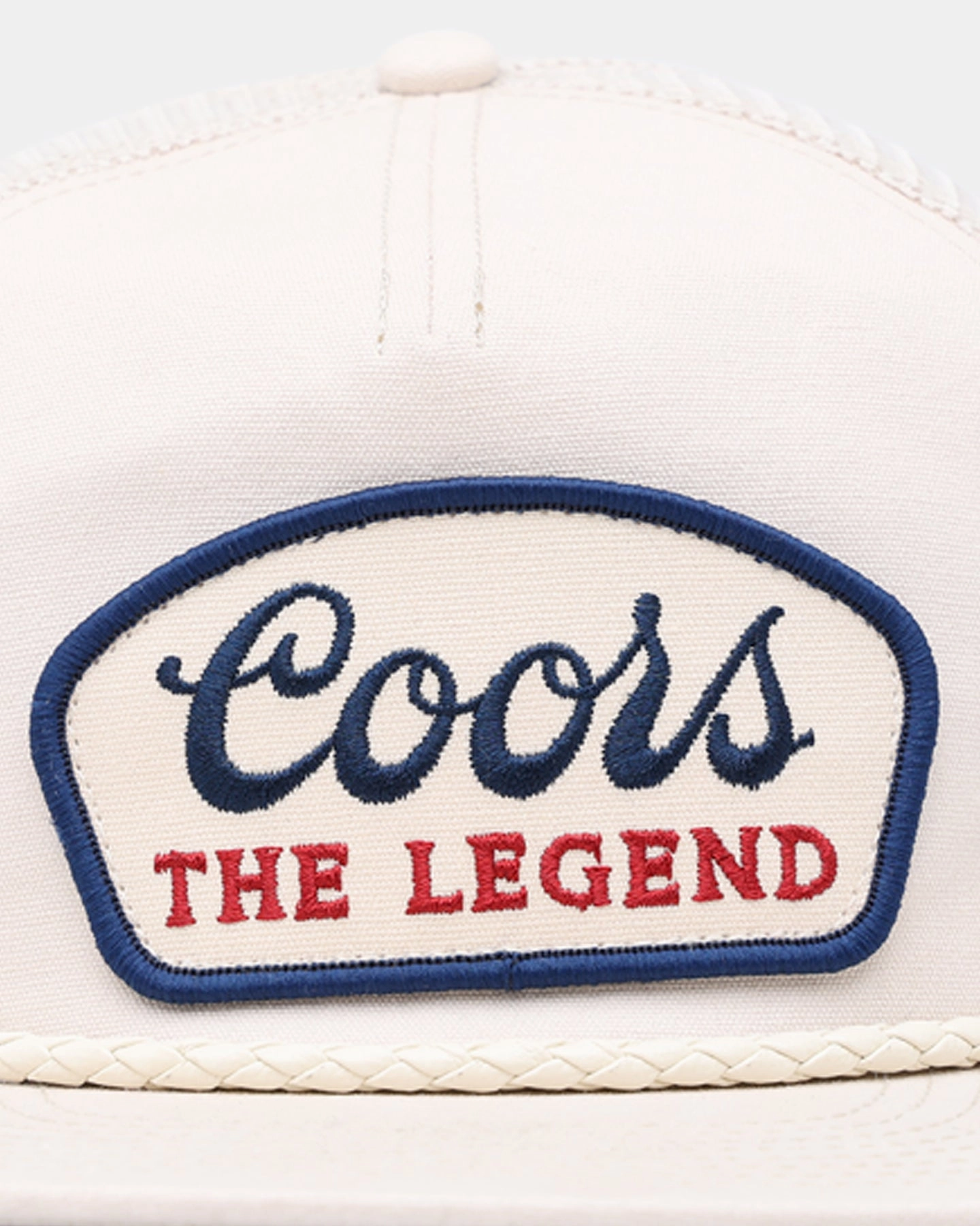 American Needle Wyatt Trucker Snapback Ivory