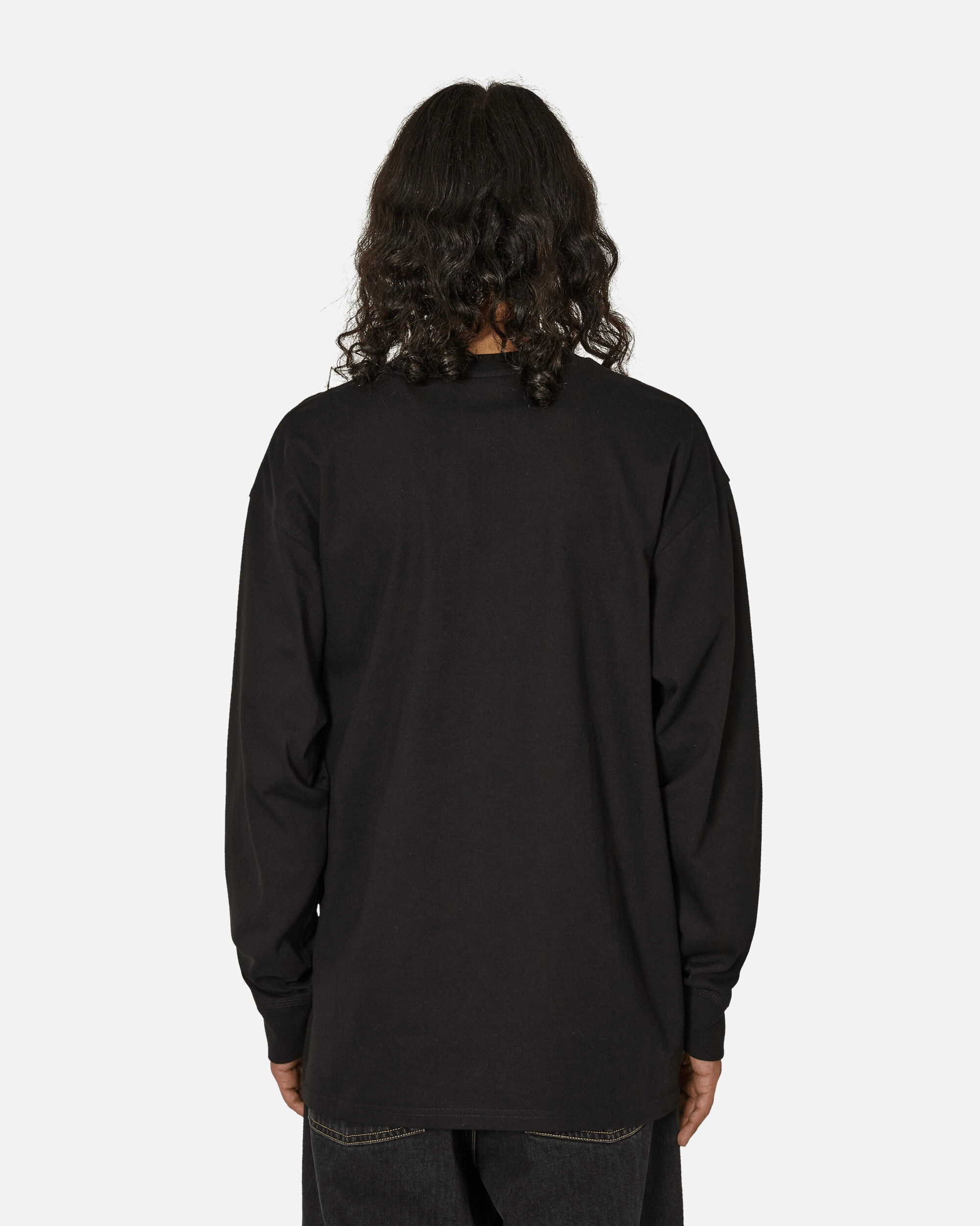 American Script Longsleeve T-Shirt Black