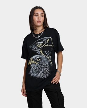 American Thrift Sky Belongs to the Eagle T-Shirt Black