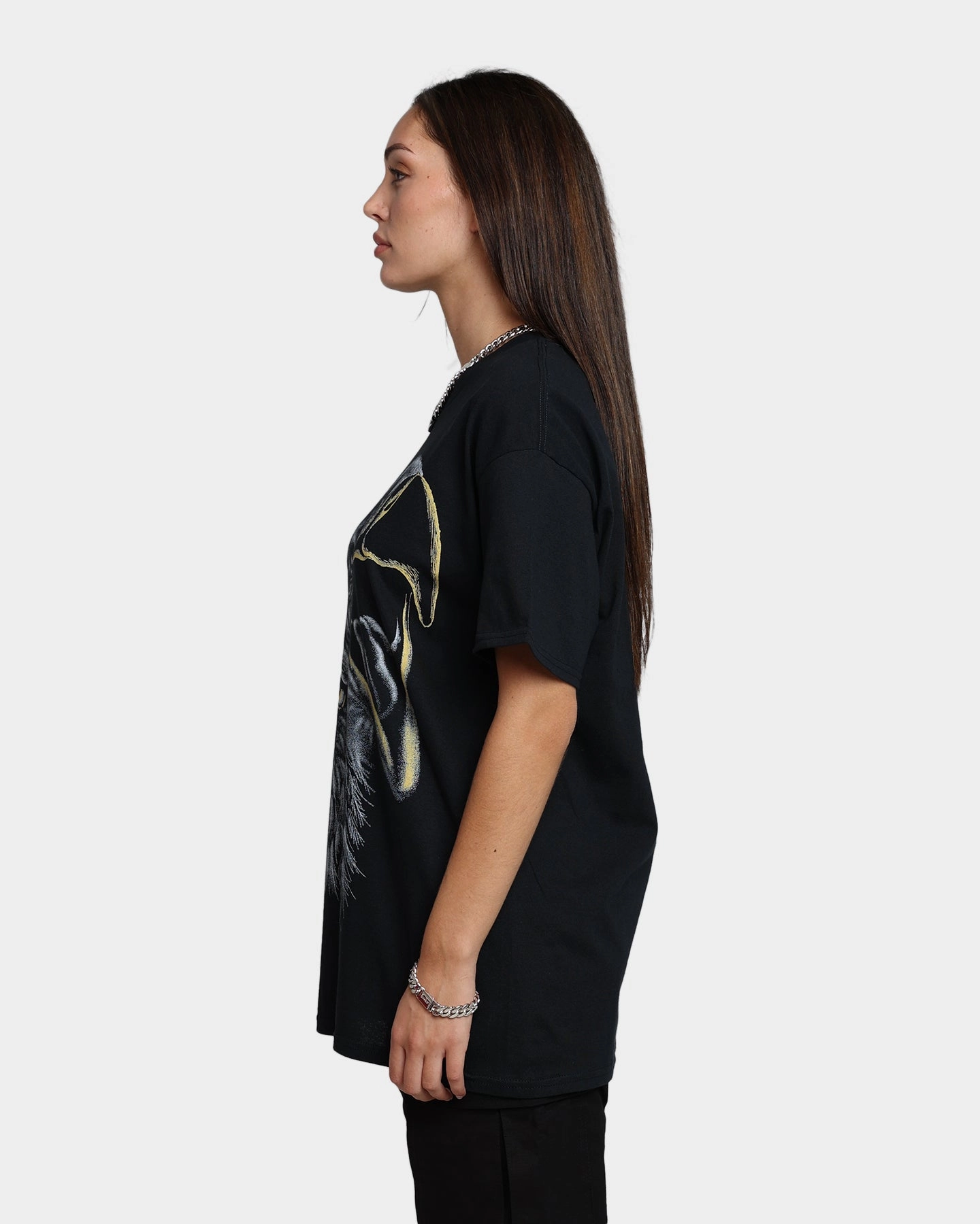 American Thrift Sky Belongs to the Eagle T-Shirt Black