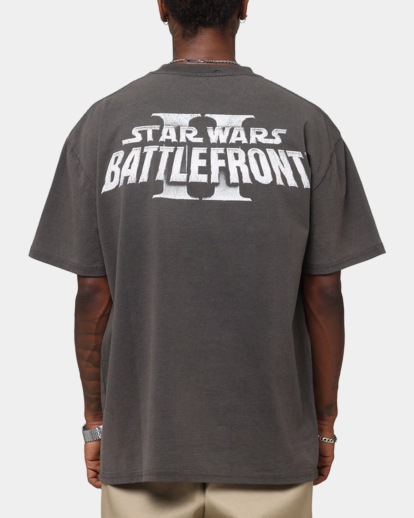 American Thrift Star Wars Battlefront 2 Heavy T-Shirt Black Wash