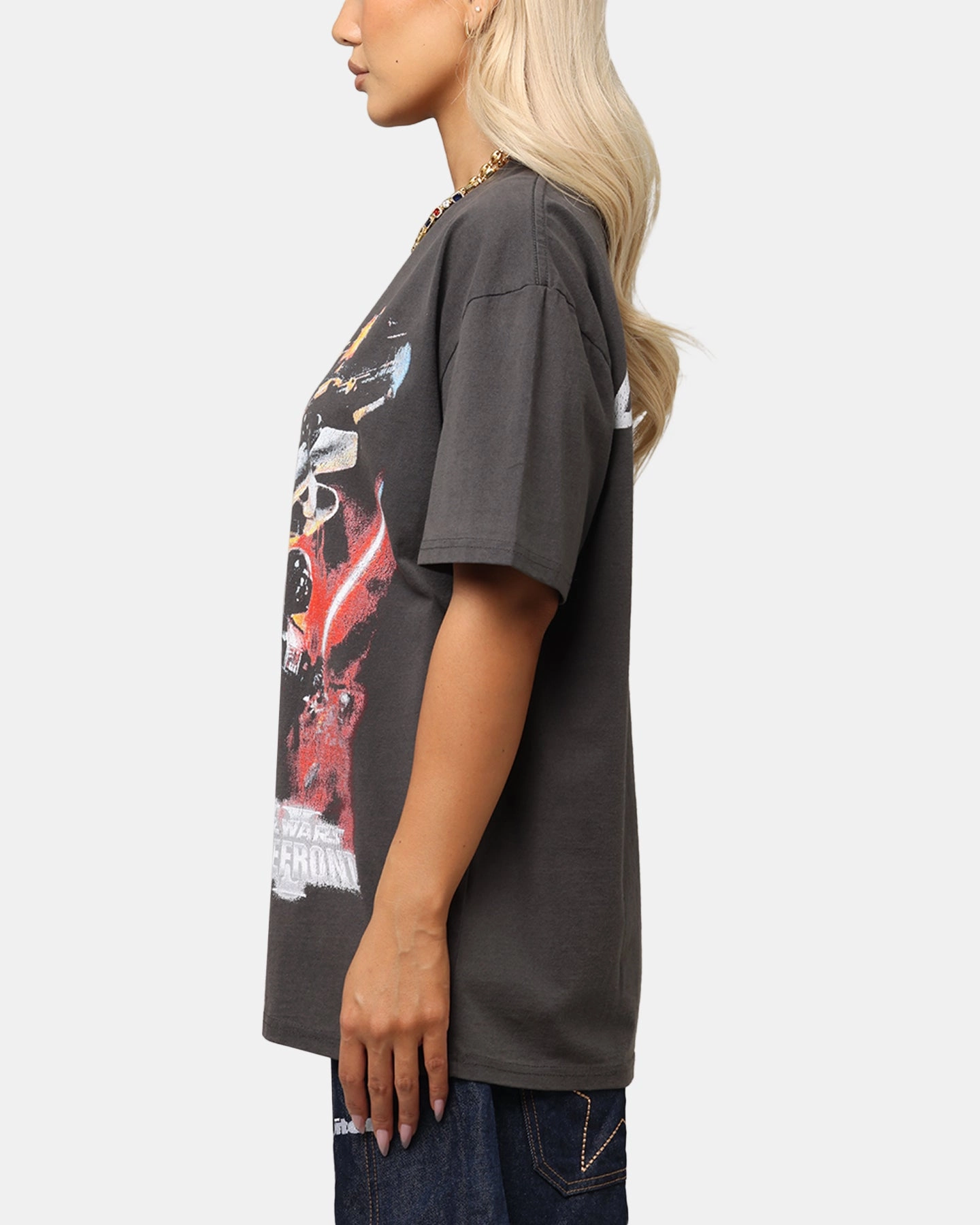American Thrift Star Wars Battlefront 2 Heavy T-Shirt Black Wash