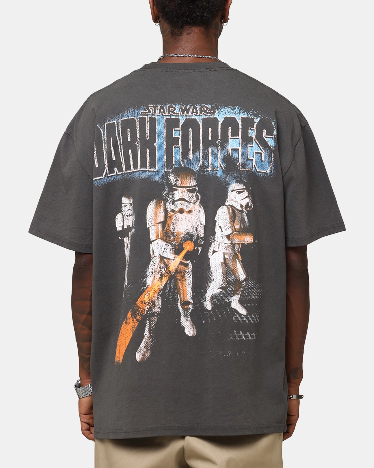 American Thrift Star Wars Battlefront Dark Forces Heavy T-Shirt Black Wash