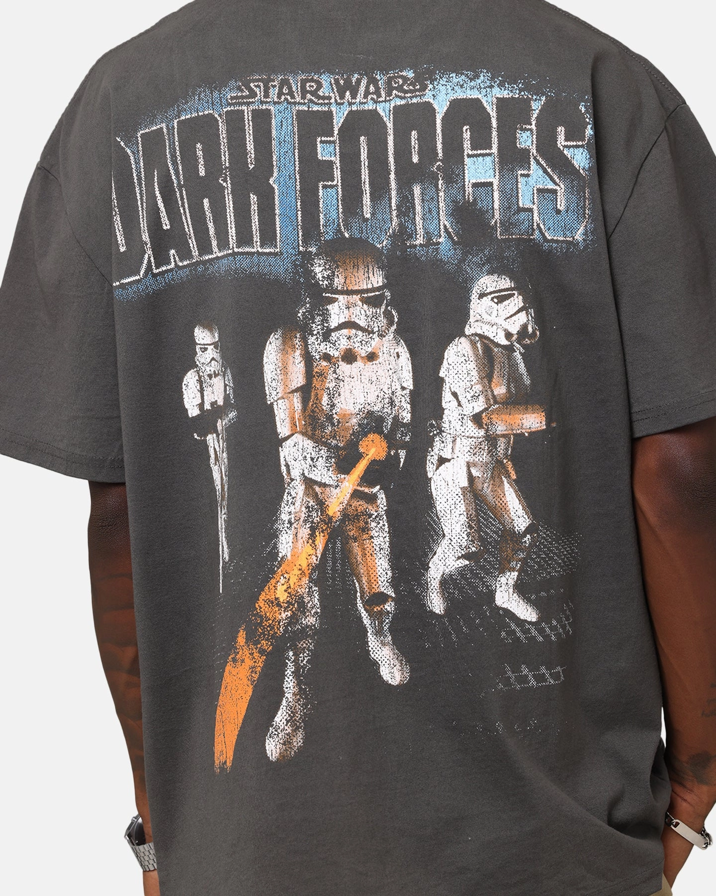 American Thrift Star Wars Battlefront Dark Forces Heavy T-Shirt Black Wash