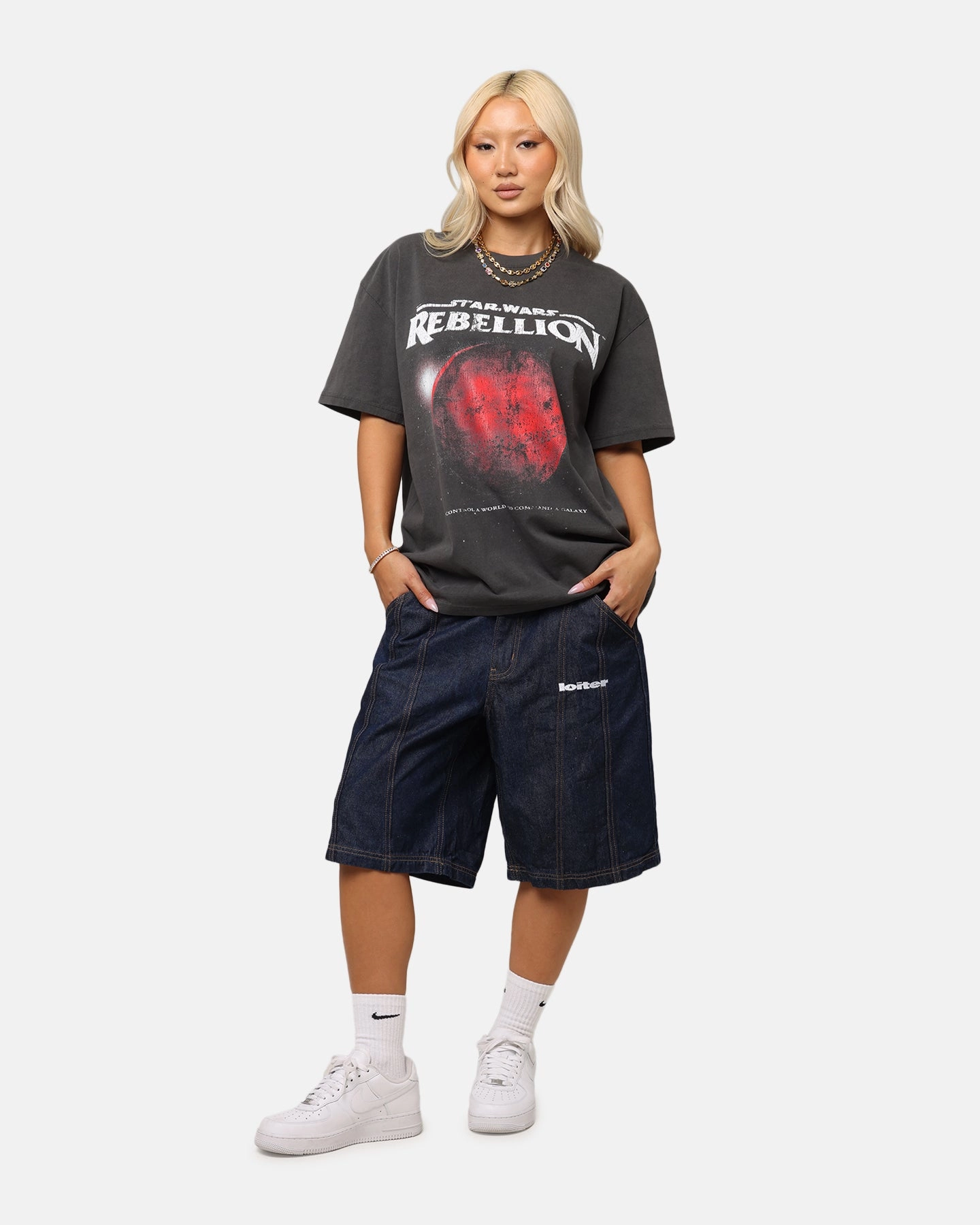 American Thrift Star Wars Battlefront Rebellion Heavy T-Shirt Black